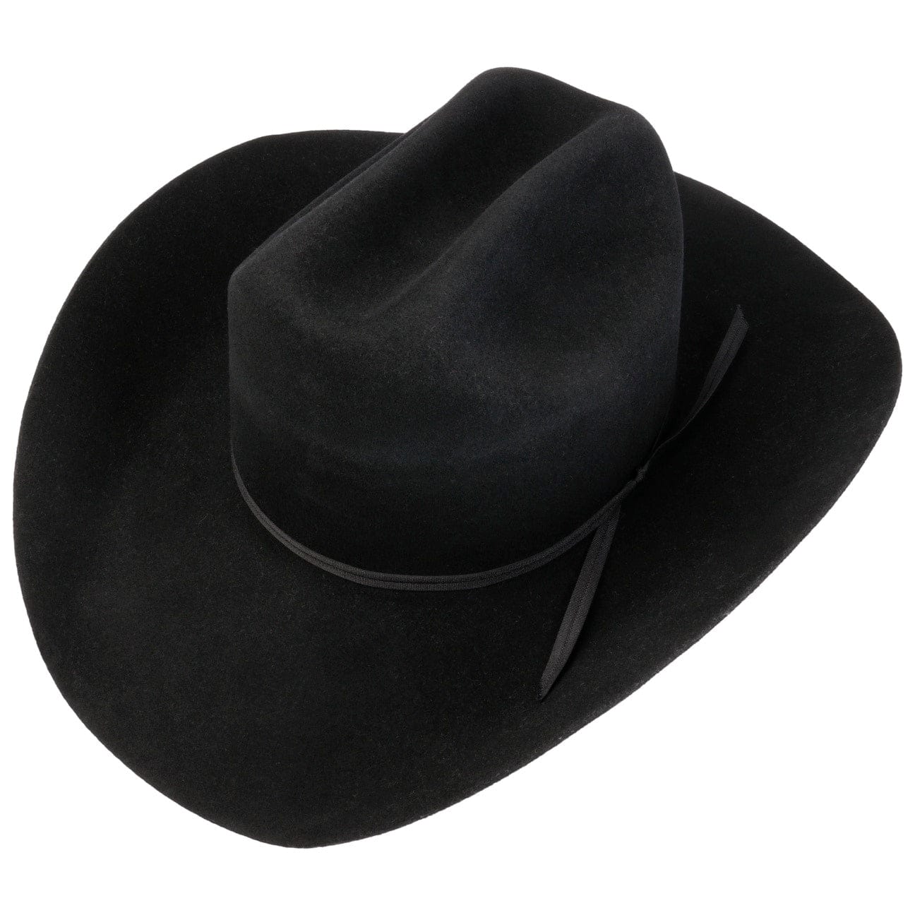 JJ Hats Buffalo Pinch Western Wool Felt Cowboy Hat - Classic Rodeo Style for Men & Women - Perfect for Country Music Festivals, Rodeos & Western Fashion