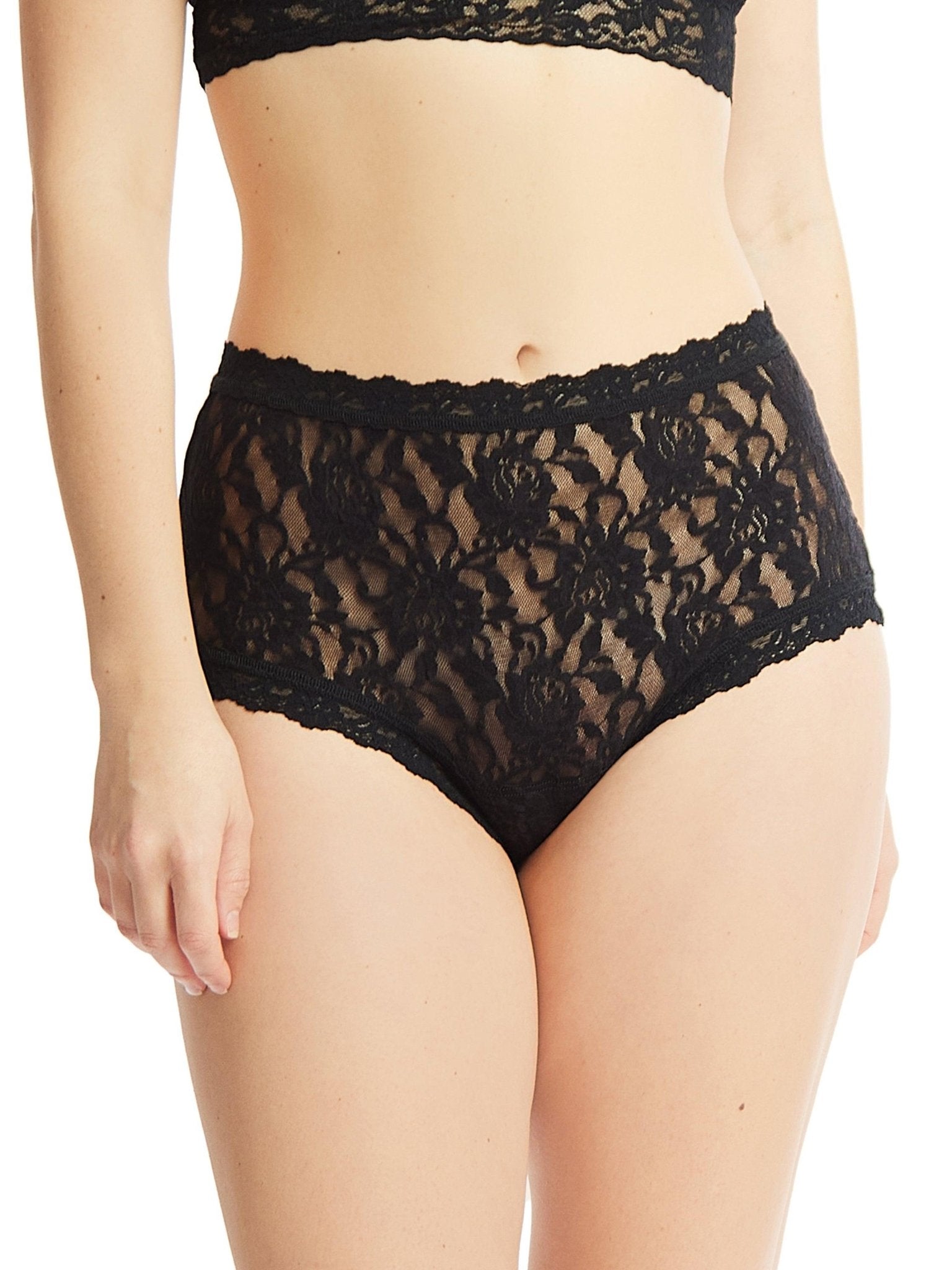 Signature Lace High Rise Boyshort Panties - Comfortable Women's Underwear for Everyday Wear & Special Occasions