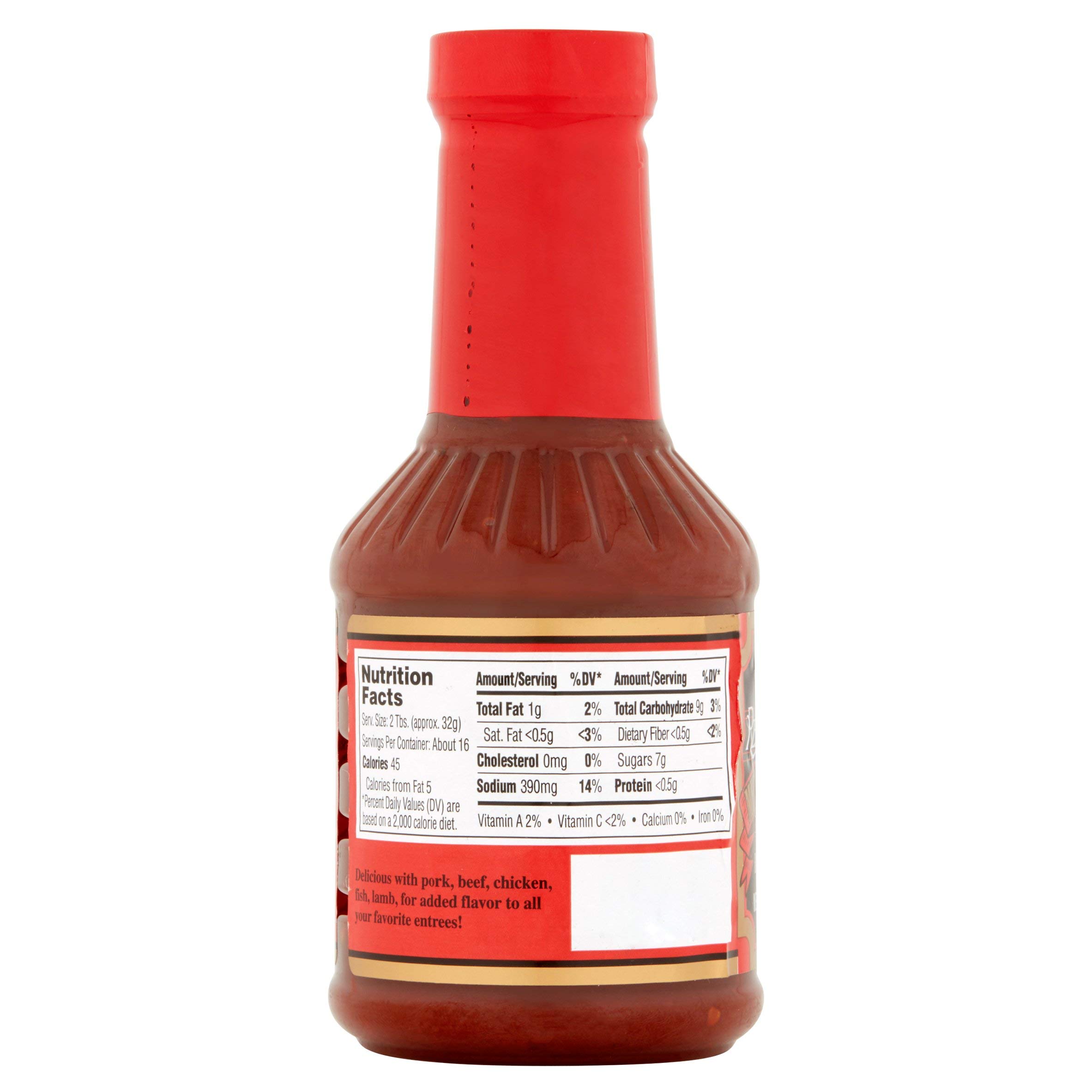 Charlie Vergos Memphis Original Hot Barbecue Sauce - 19.2 oz (Pack of 4) | Authentic Southern BBQ Flavor | Perfect for Ribs, Wings & Grilling | Spicy & Tangy Glaze for Meat Lovers