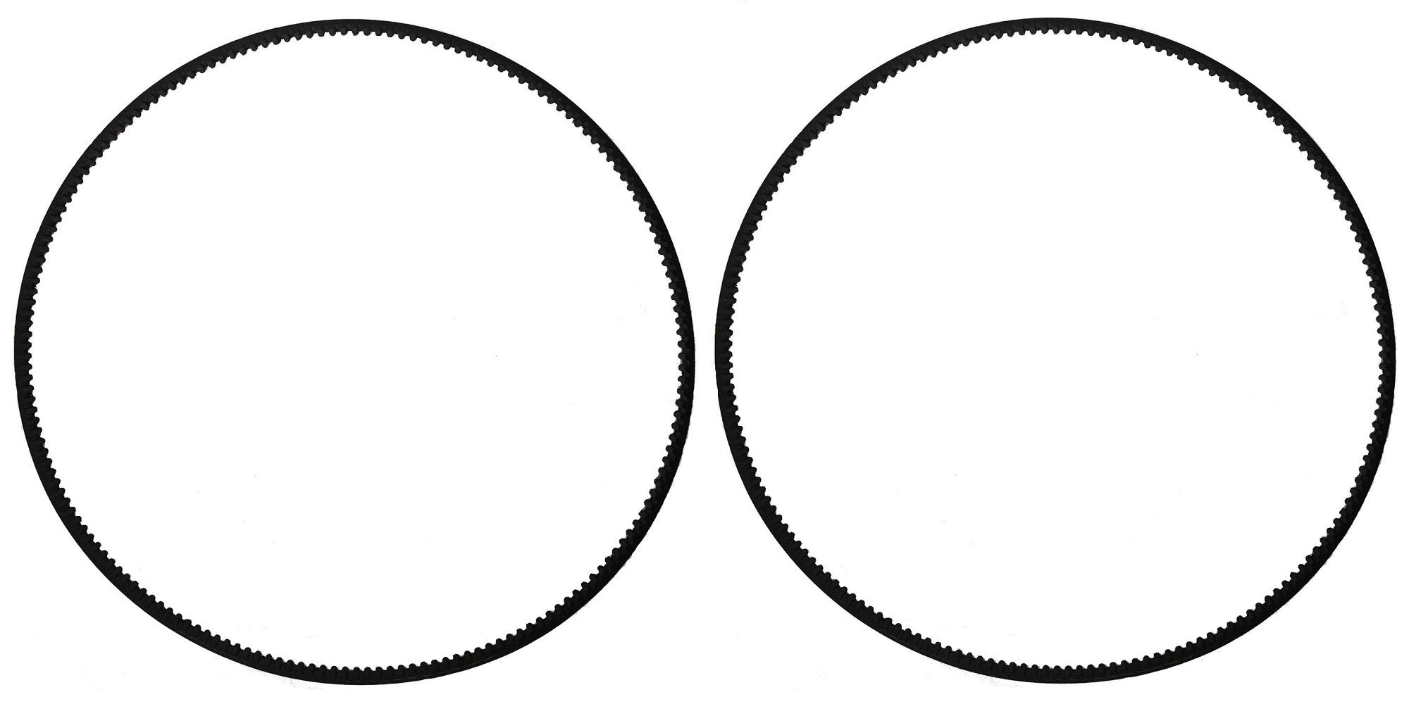 Sunbeam Bread Maker Model 5891 Timing Belt Replacement (2-Pack) - Compatible with HASMX 5891 Belt, Cogged Belt for Programmable Bread Machines - Perfect for Home Baking & Bread Maker Repair