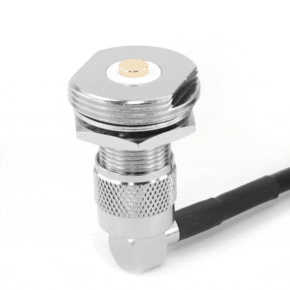 NMO Mount Coax Cable Cap - Waterproof Antenna Connector Cover for Car, Boat & RV - Weatherproof Protection for Outdoor Use