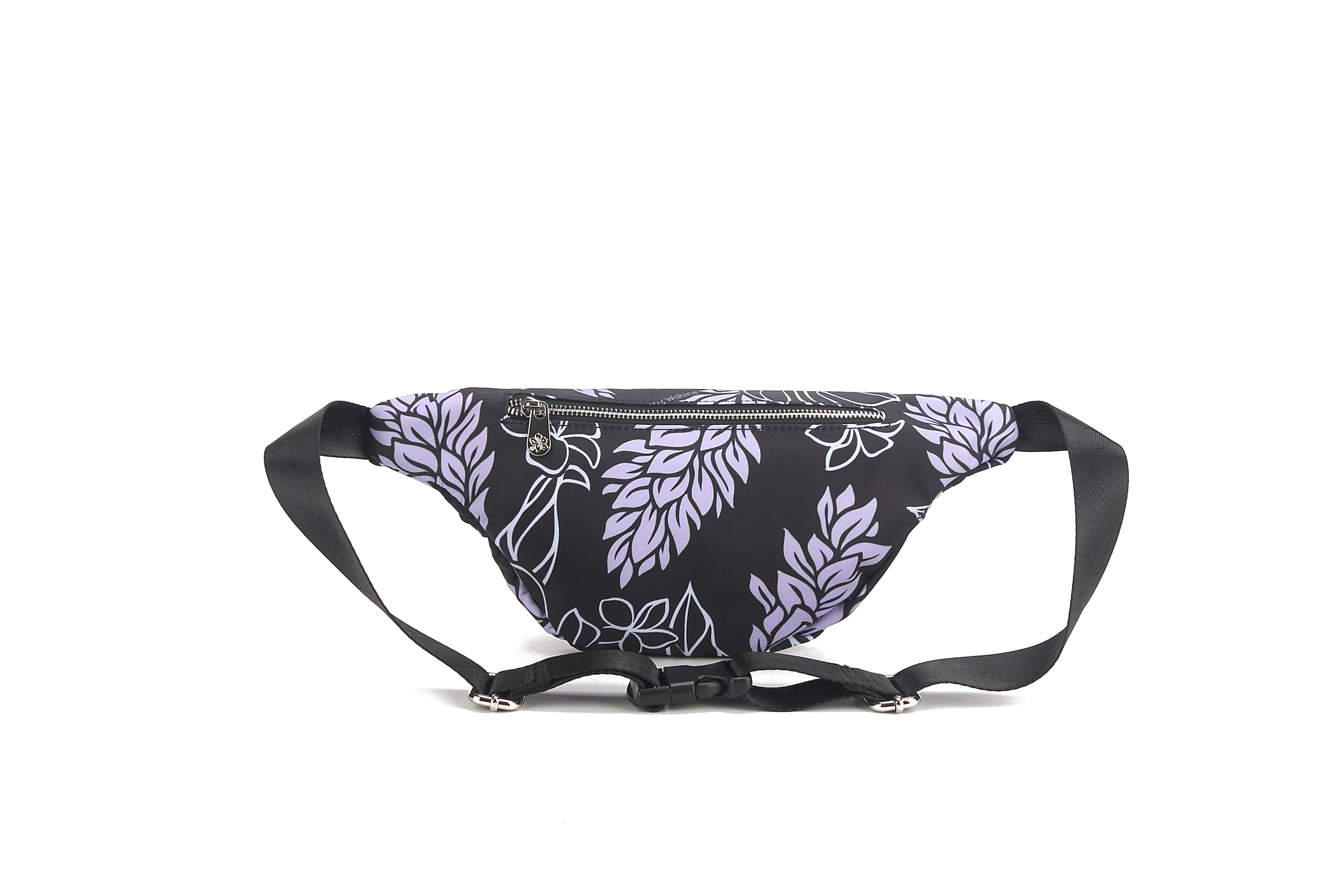 Ke'olu Ginger Black Belt Bag - Stylish & Comfortable Waist Pack for Travel, Running, Hiking & Everyday Use