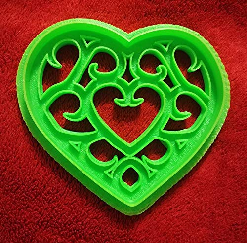 3D Printed Elf Heart Cookie Cutter - Inspired by Legendary Tale - Perfect for Christmas Baking, Holiday Cookies, and DIY Dessert Decorations