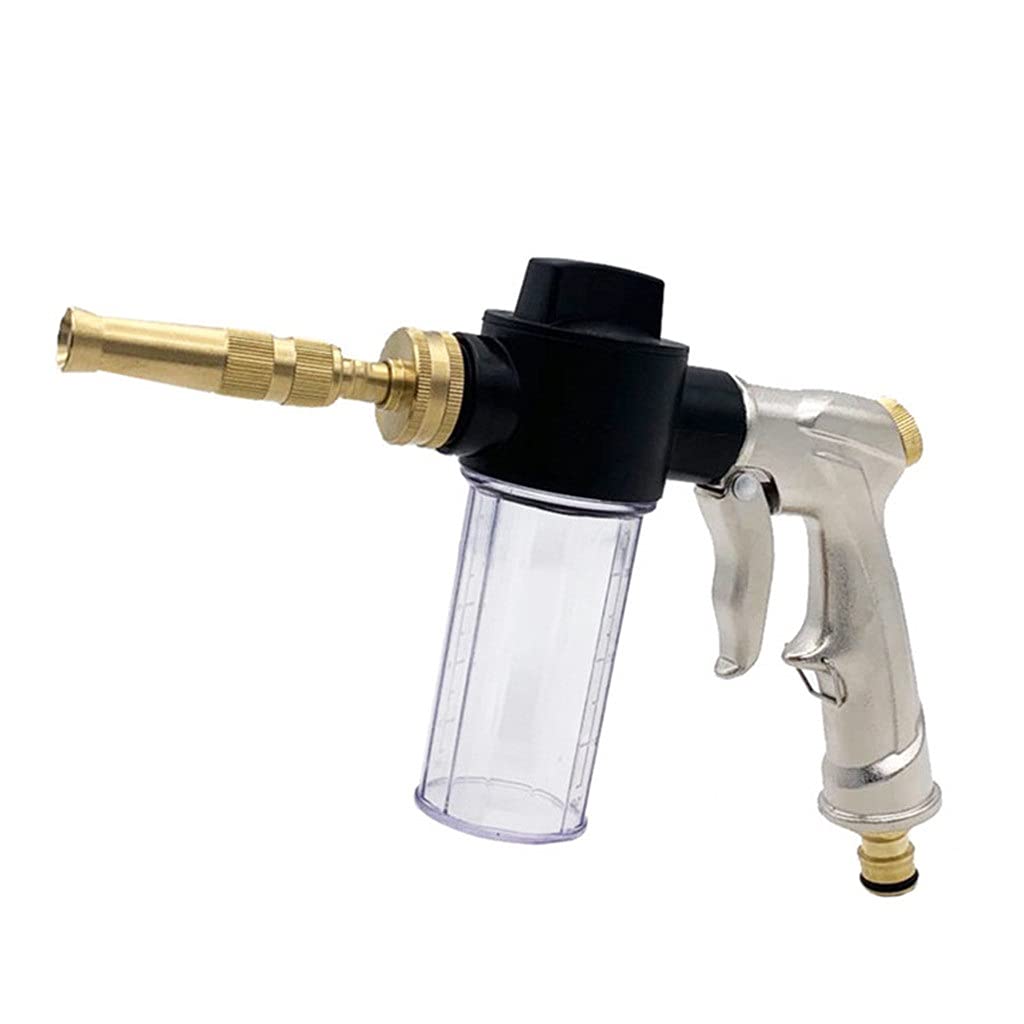 XJJZS High Pressure Washer Gun - 3200PSI Electric Power Washer for Car Washing, Driveway Cleaning, Patio & Garden Hose Nozzle with Foam Cannon - Perfect for Home, Garage, and Outdoor Cleaning Tasks