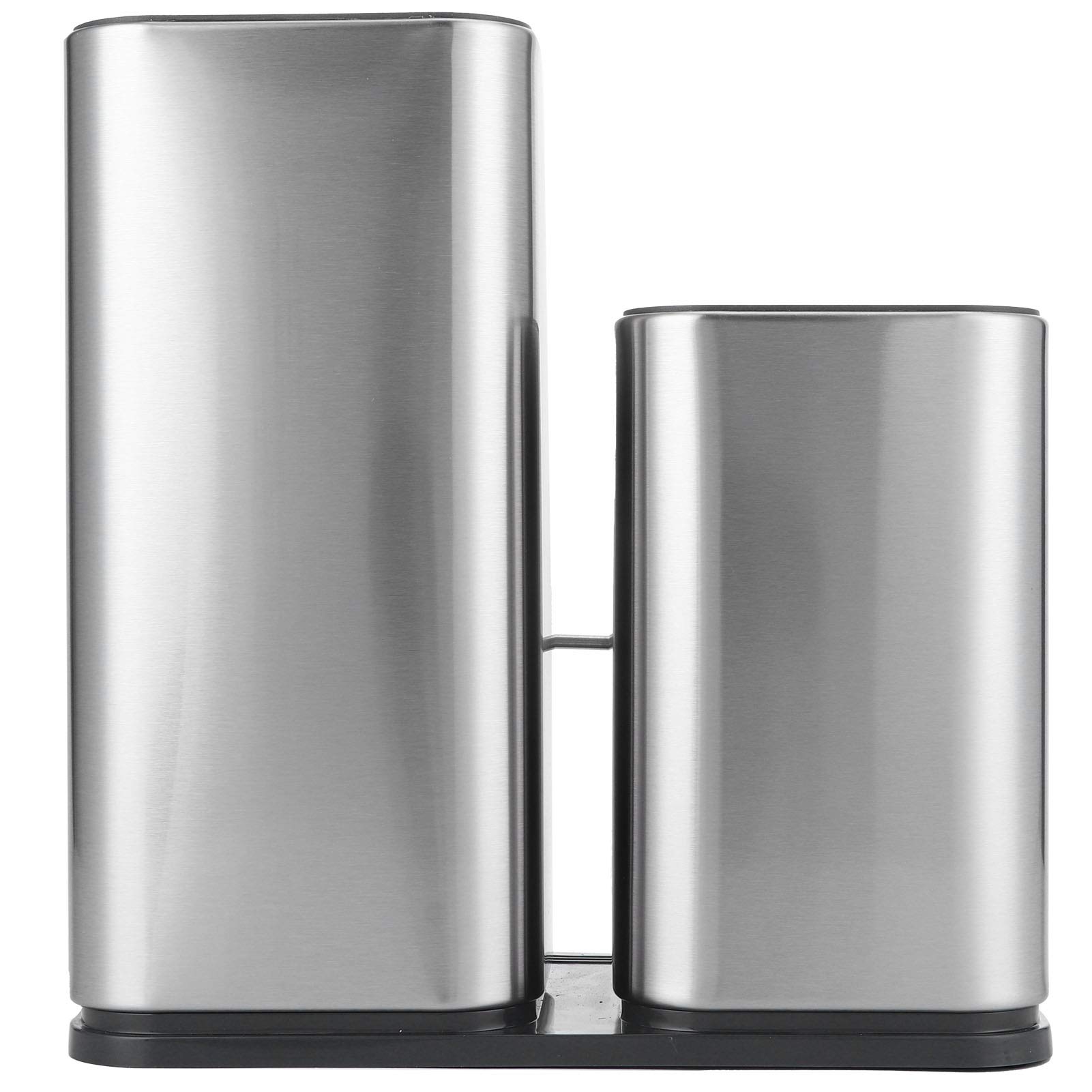 Premium Universal Knife Block Holder - 2-in-1 Kitchen Knife Storage Stand for Chef & Home Cooks | Perfect for Countertop Organization & Safe Knife Storage in Modern Kitchens