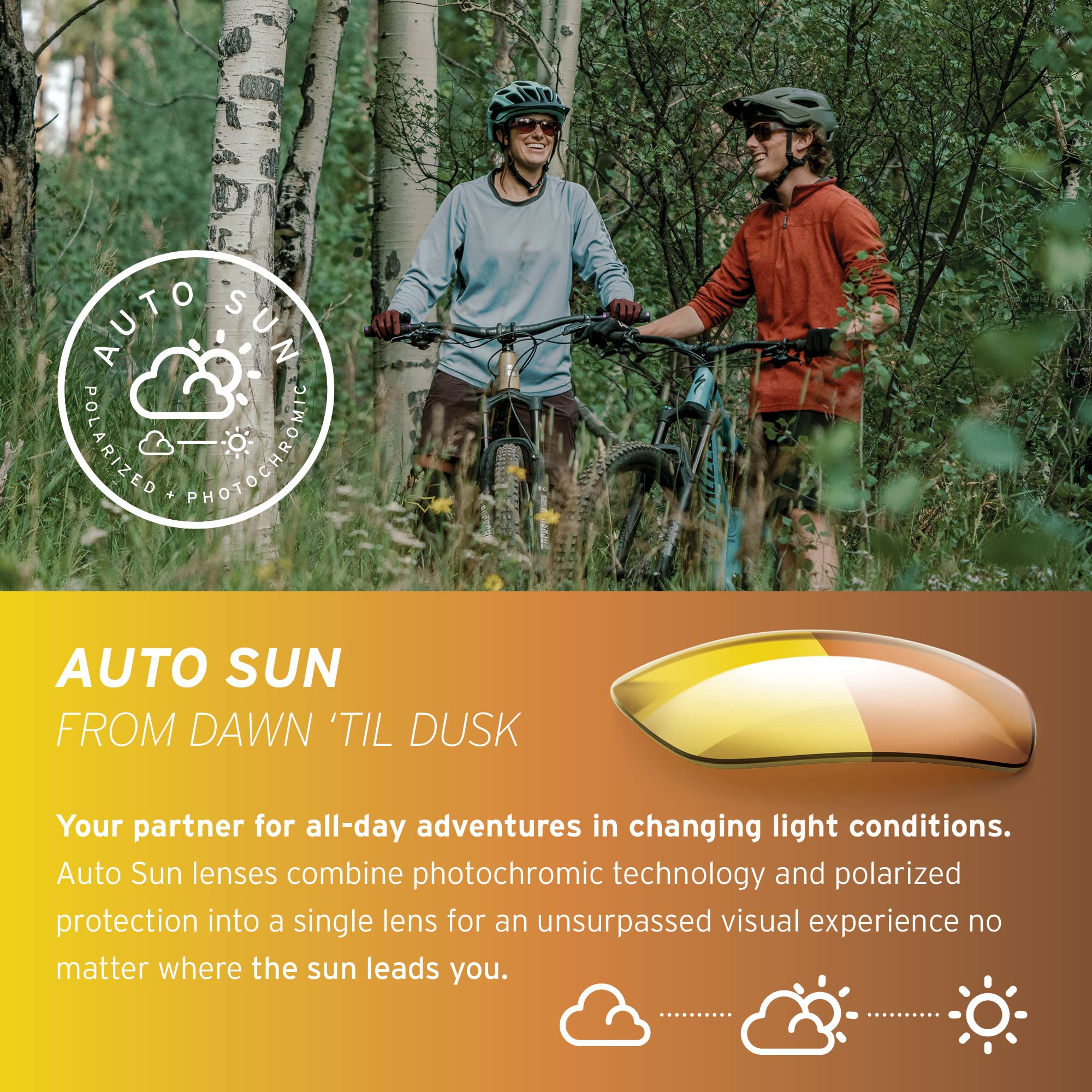 Zeal Optics Manitou Polarized Photochromic Sunglasses for Men & Women - UV Protection, Lightweight & Comfortable for Outdoor Sports, Driving & Everyday Wear