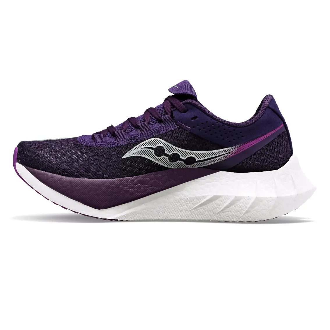 Men's Saucony Endorphin Pro 4 Running Shoes - Lightweight Carbon Fiber Racing Sneakers for Marathon & Road Running - High-Performance Cushioned Athletic Footwear for Men