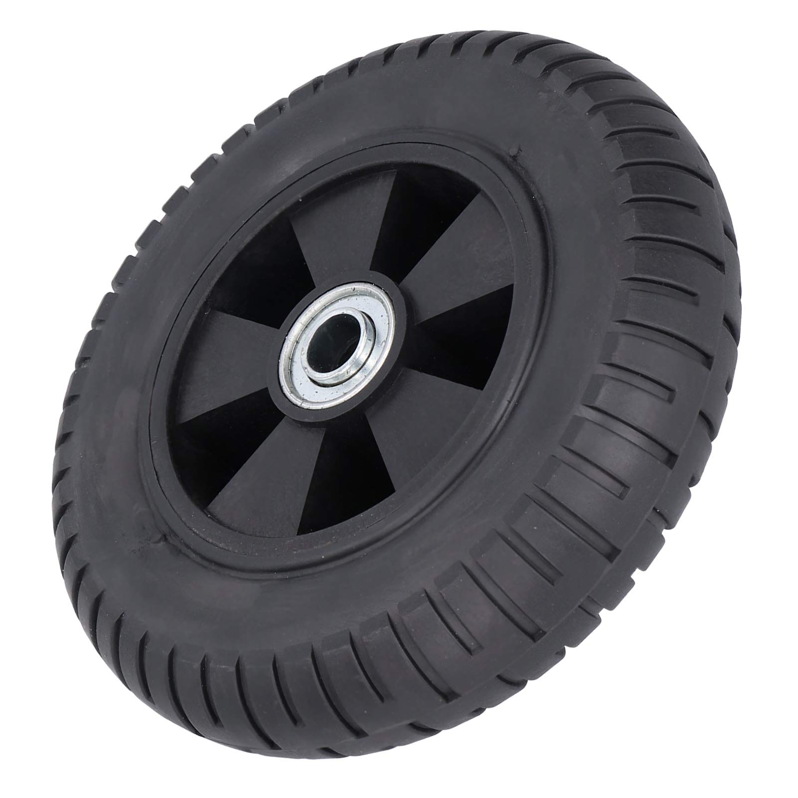 Tgoon 9-Inch Heavy Duty Rubber Wheels - Silent, High-Performance Tires for Gasoline Generator Carts & Agricultural Equipment | Ideal for Farming, Workshops & Outdoor Power Transport