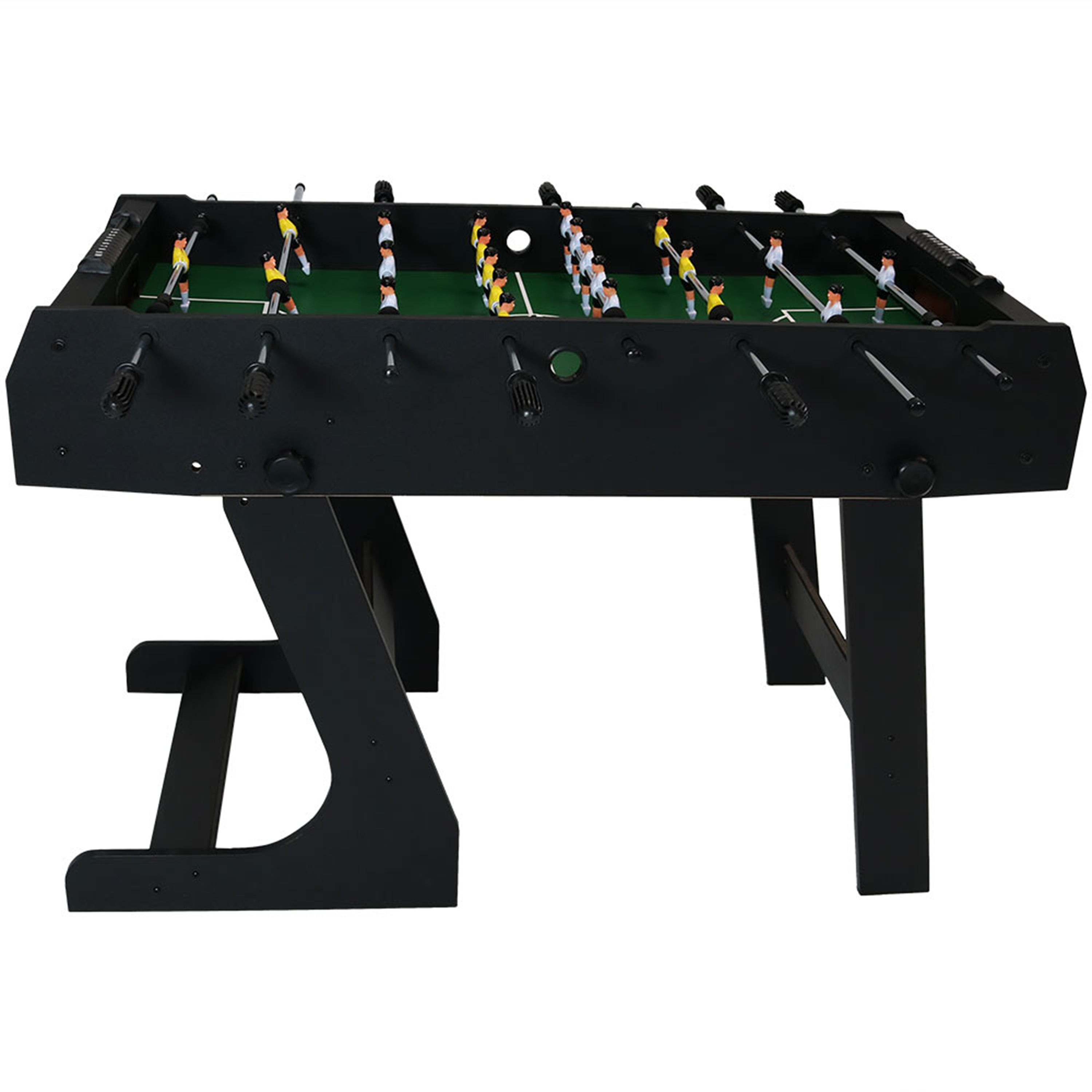 Sunnydaze 48 Inch Folding Foosball Game Table for Kids & Adults - Indoor & Outdoor Fun for Game Rooms, Parties, and Family Gatherings