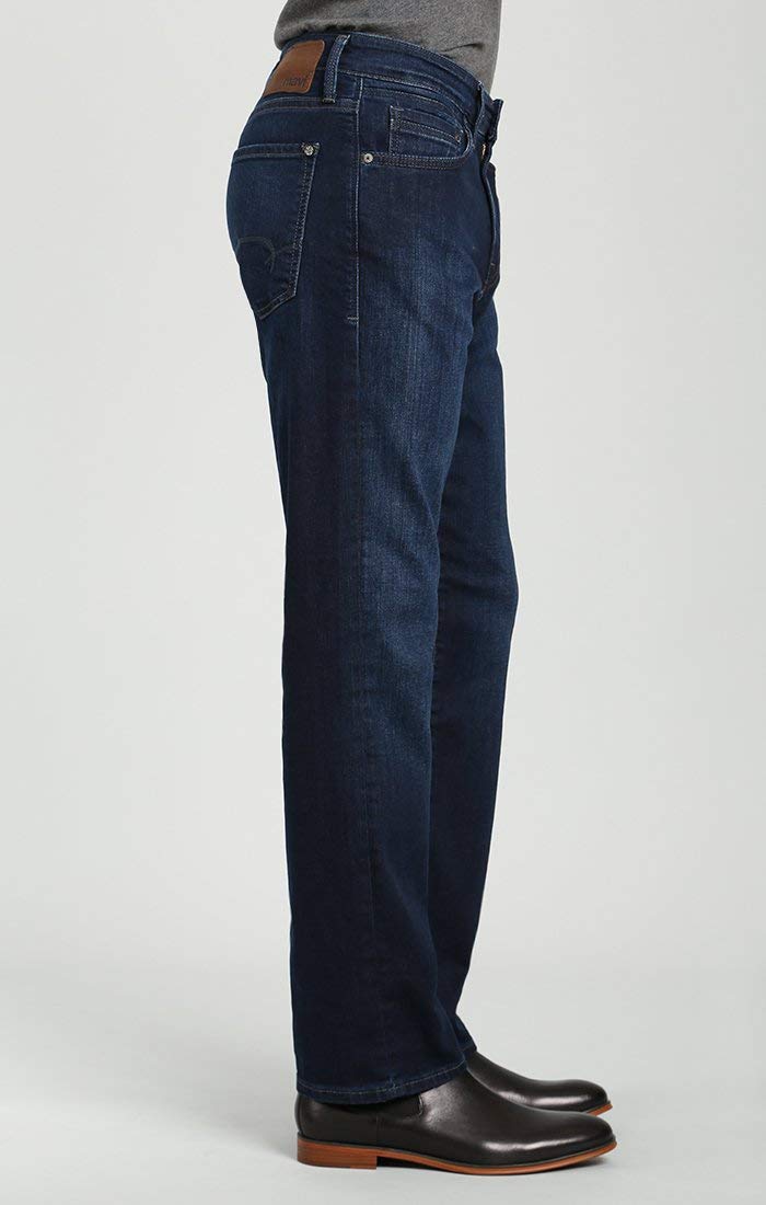 Mavi Men's Straight Fit Jeans - Classic Denim Pants for Casual & Everyday Wear | Comfortable & Durable for Work, Travel & Outings
