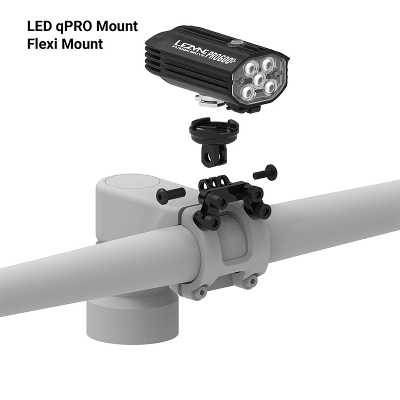 LED QPRO Mount - Universal Light Mounting Bracket for Photography, Videography & Studio Lighting - Perfect for YouTube, TikTok & Live Streaming Setups