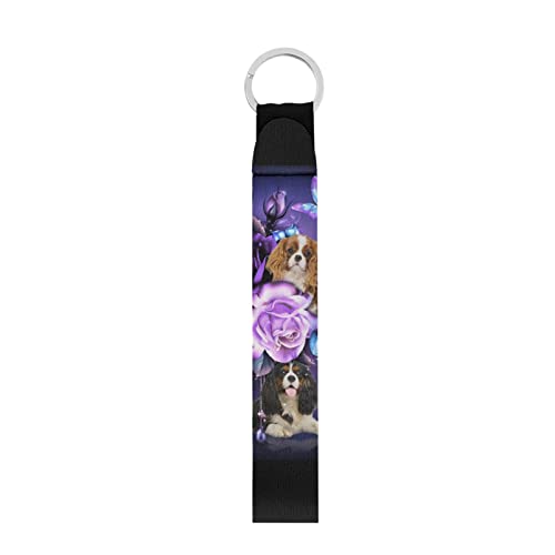 BYCHECAR Stylish Keychain Wristlet Strap - Fashionable Hand Wrist Lanyard Key Holder for Women & Girls | Perfect for Keys, ID Cards, and Small Essentials - Great for Work, School, and Everyday Carry