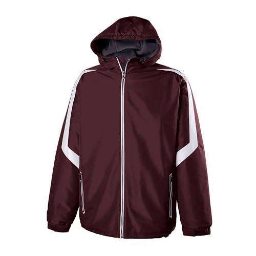 Maroon | White