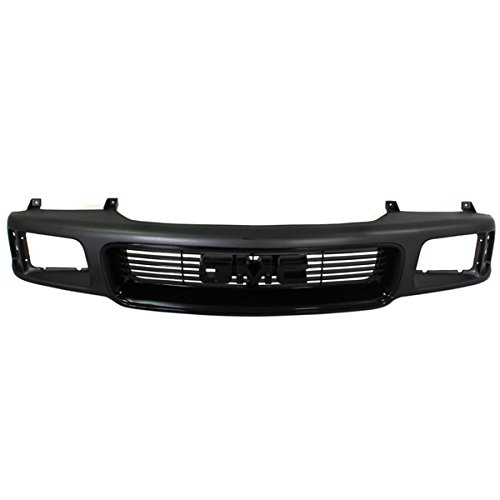 94-97 GMC Sonoma Pickup Truck Front Grille Assembly Replacement - Compatible with Sealed Beam Headlights - Perfect for Restoration & Customization Projects