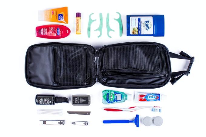 V1 Explorer SLIM™ Toiletry Bag for Men & Women - Waterproof Travel Cosmetic Organizer - Perfect for Camping, Gym & Airplane Carry-On | Final Sale