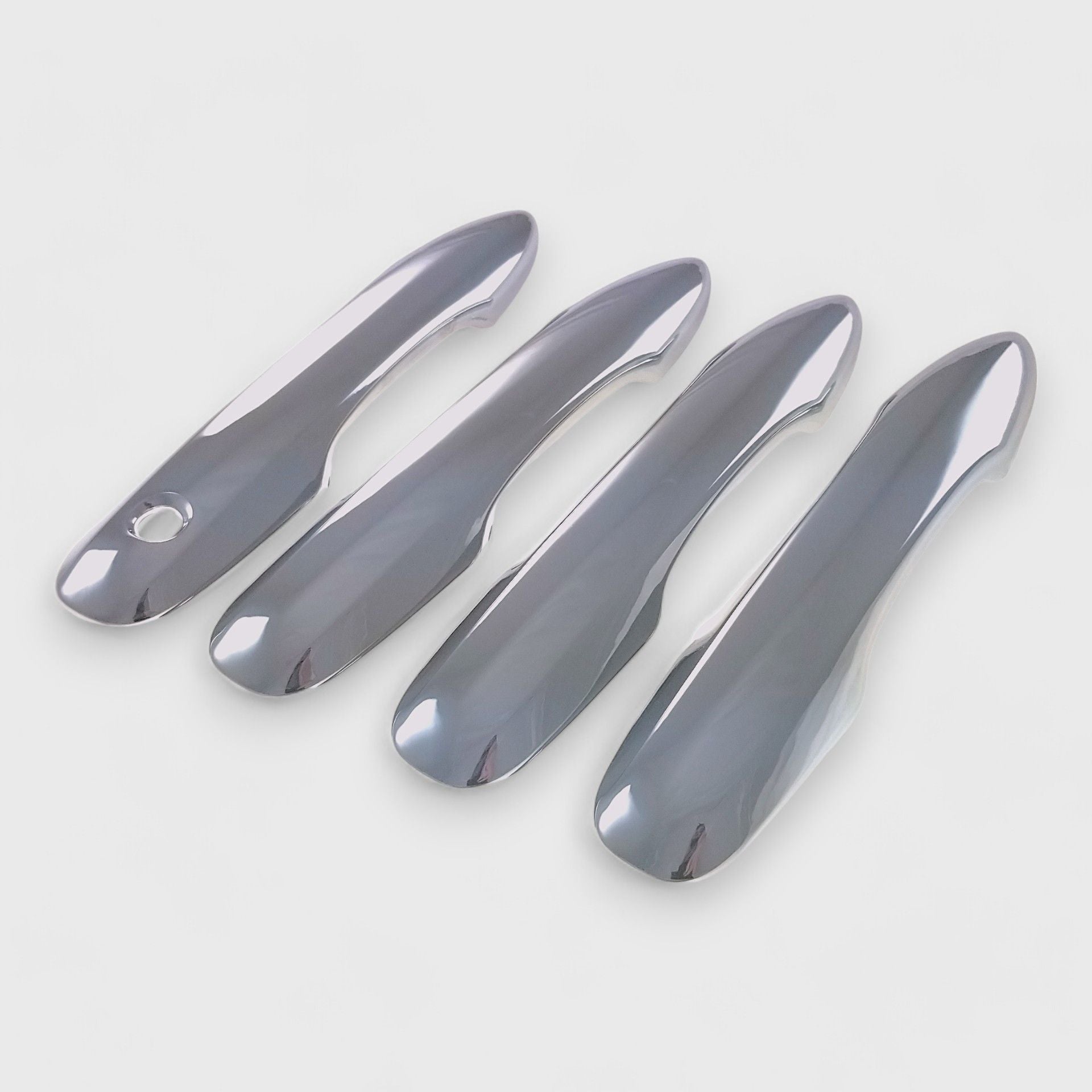 Chrome Door Handle Cover with Keyless Entry Sensor - DH284 | Secure & Modern Upgrade for Home, Office, and Car Doors