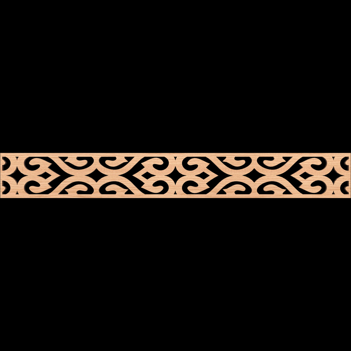 Keene Fretwork Moulding - Decorative Wood Trim for Home & Furniture | Perfect for DIY Projects, Wall Paneling and Cabinet Accents