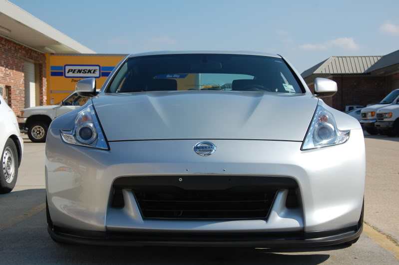 2009-2012 Nissan 370Z (Z34) Front Bumper Lip Splitter Spoiler - KB111215 - Enhance Aerodynamics & Sporty Look for Street Racing & Car Shows