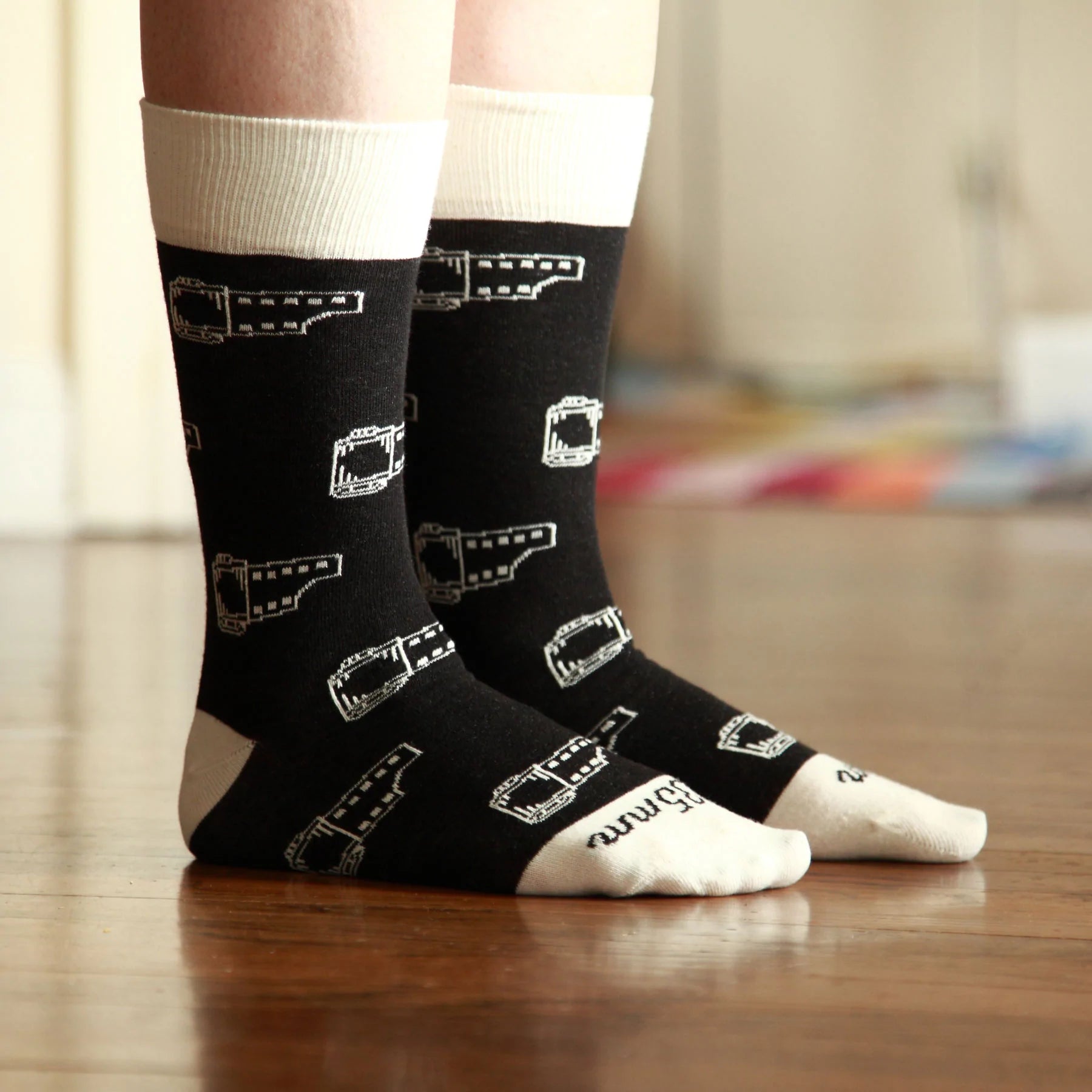 35mm Film Camera Socks - Black - Cozy & Stylish Photography Accessories for Film Enthusiasts - Perfect for Camera Storage & Travel Protection