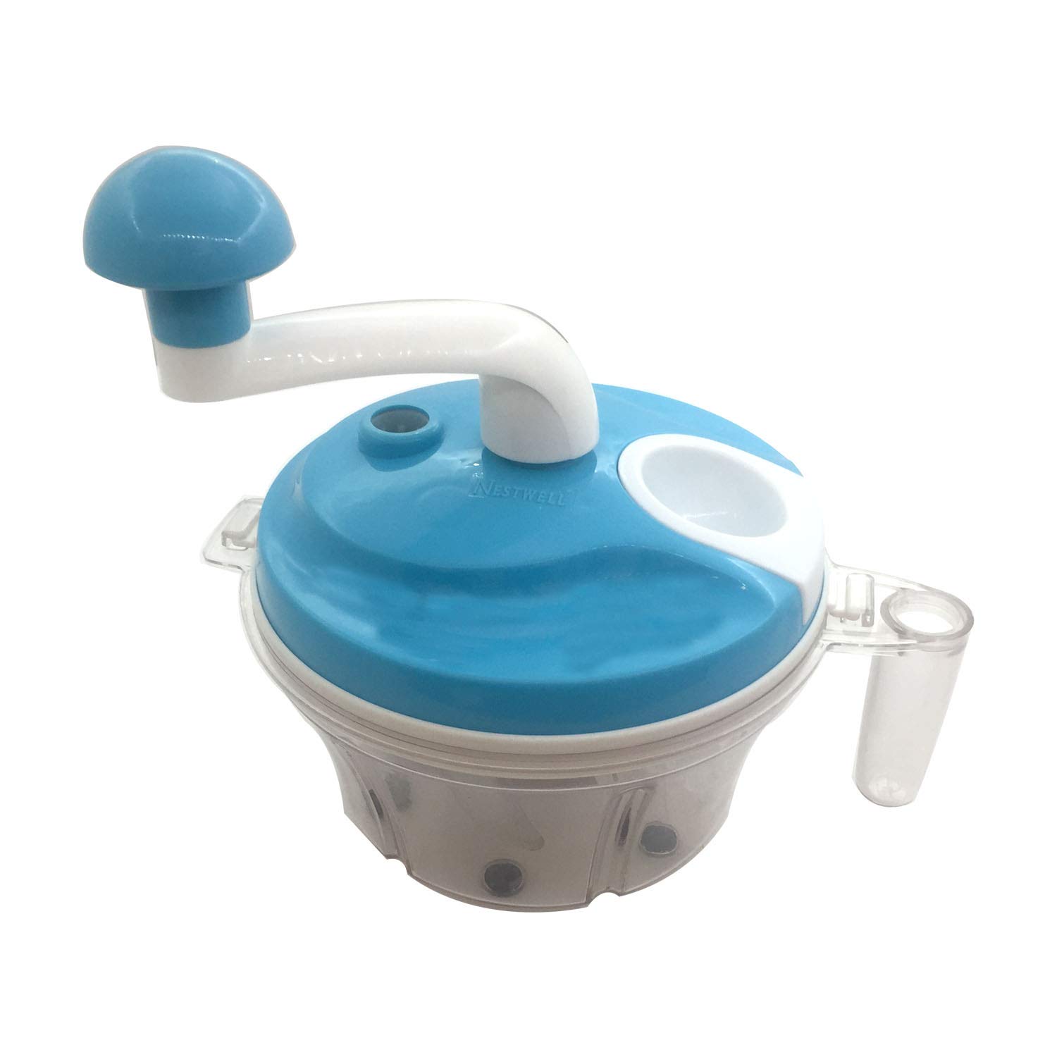Multifunctional Manual Vegetable Cutter - Hand Crank Food Chopper & Kitchen Grinder for Atta Dough with Beater | Perfect for Meal Prep, Salad Making & Baking | Efficient Large Capacity Food Processor for Home Cooking