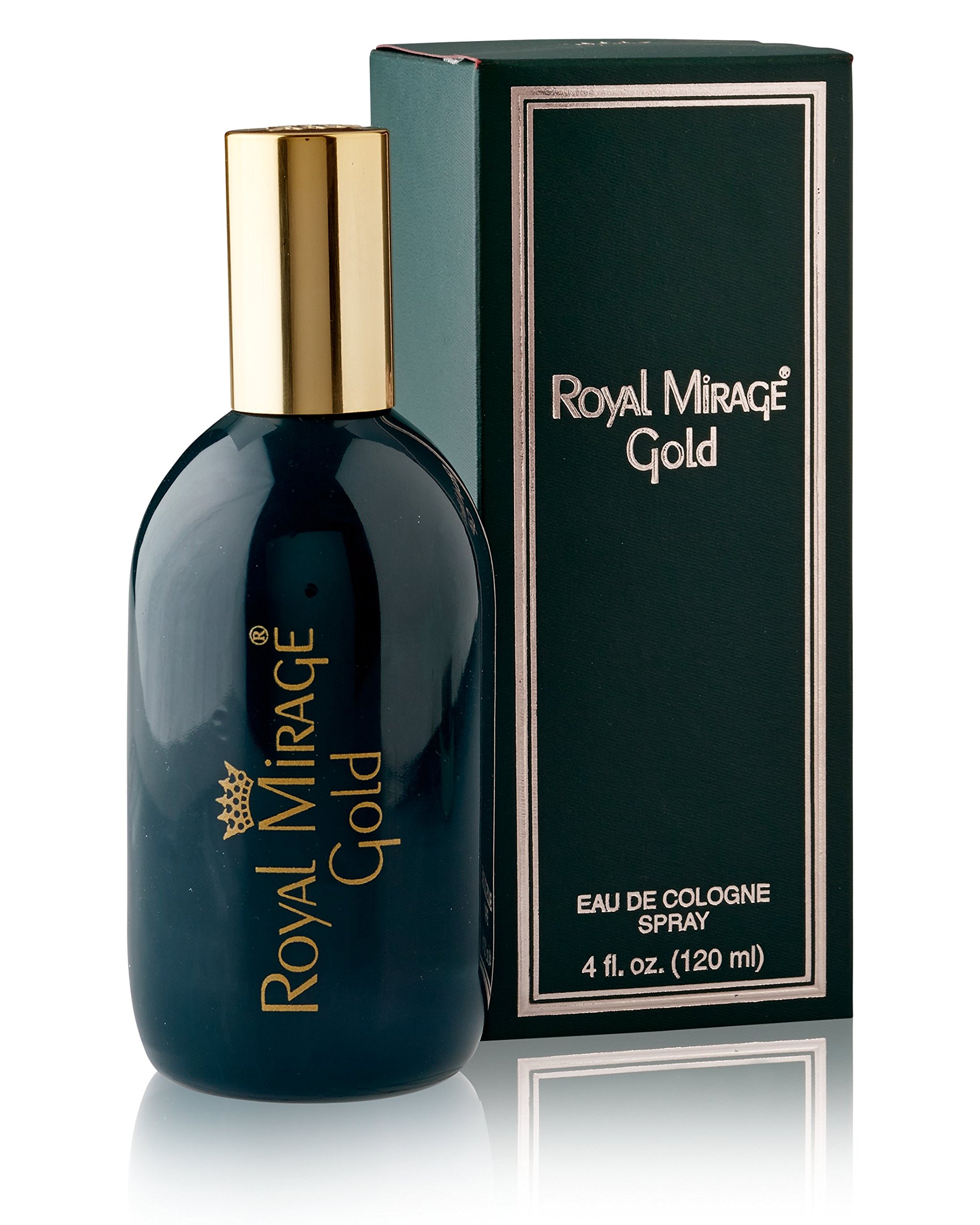 Royal Mirage RM Gold 120ml Eau De Cologne Spray for Men - Long Lasting Fresh Fragrance | Perfect for Daily Wear, Office & Special Occasions