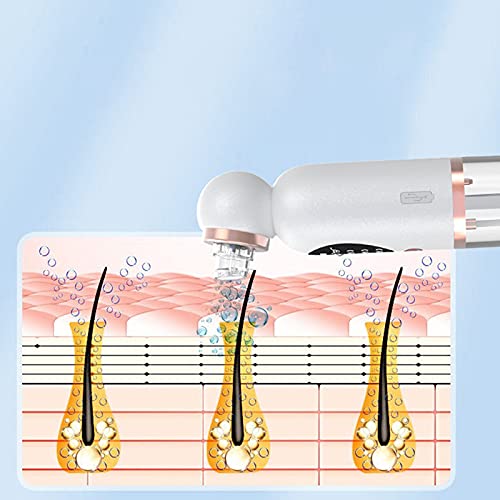 Rechargeable Blackhead Remover Vacuum - Electric Pore Cleaner with 3 Adjustable Suction Levels for Women & Teens | Portable Facial Cleansing Device for Acne & Blackhead Removal at Home