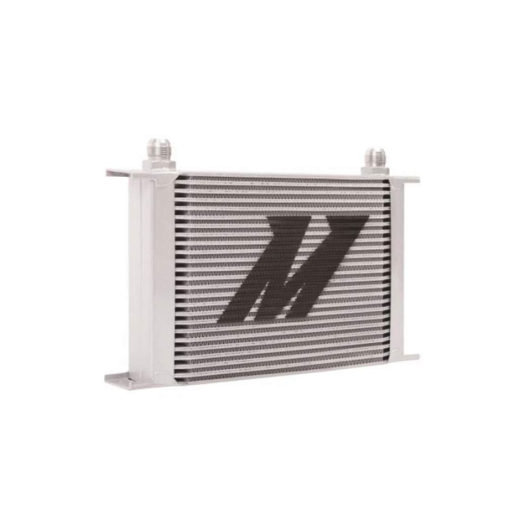 Mishimoto MMOC-25WT Universal 25-Row Oil Cooler Kit - High Performance Aluminum Cooling System for Cars, Trucks & Motorcycles - Perfect for Racing, Towing & High-Temperature Conditions