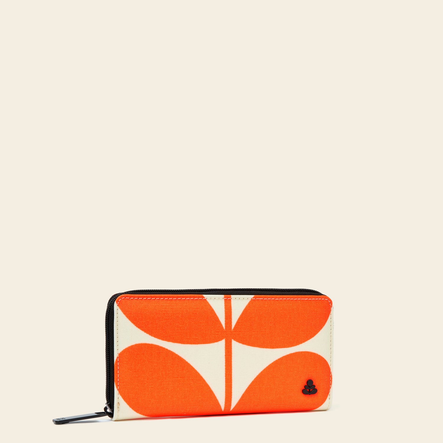Forget Me Not Wallet - Solid Stem Neon Orange | RFID Blocking Slim Wallet for Men & Women | Perfect for Travel, Shopping & Everyday Use