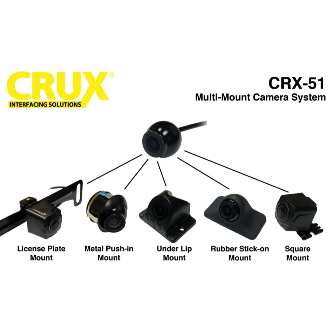 Crux CRX 51 Universal Multi Mount Camera System - Professional Camera Mount for DSLR, Mirrorless & Action Cameras - Perfect for Vlogging, Photography & Outdoor Adventures