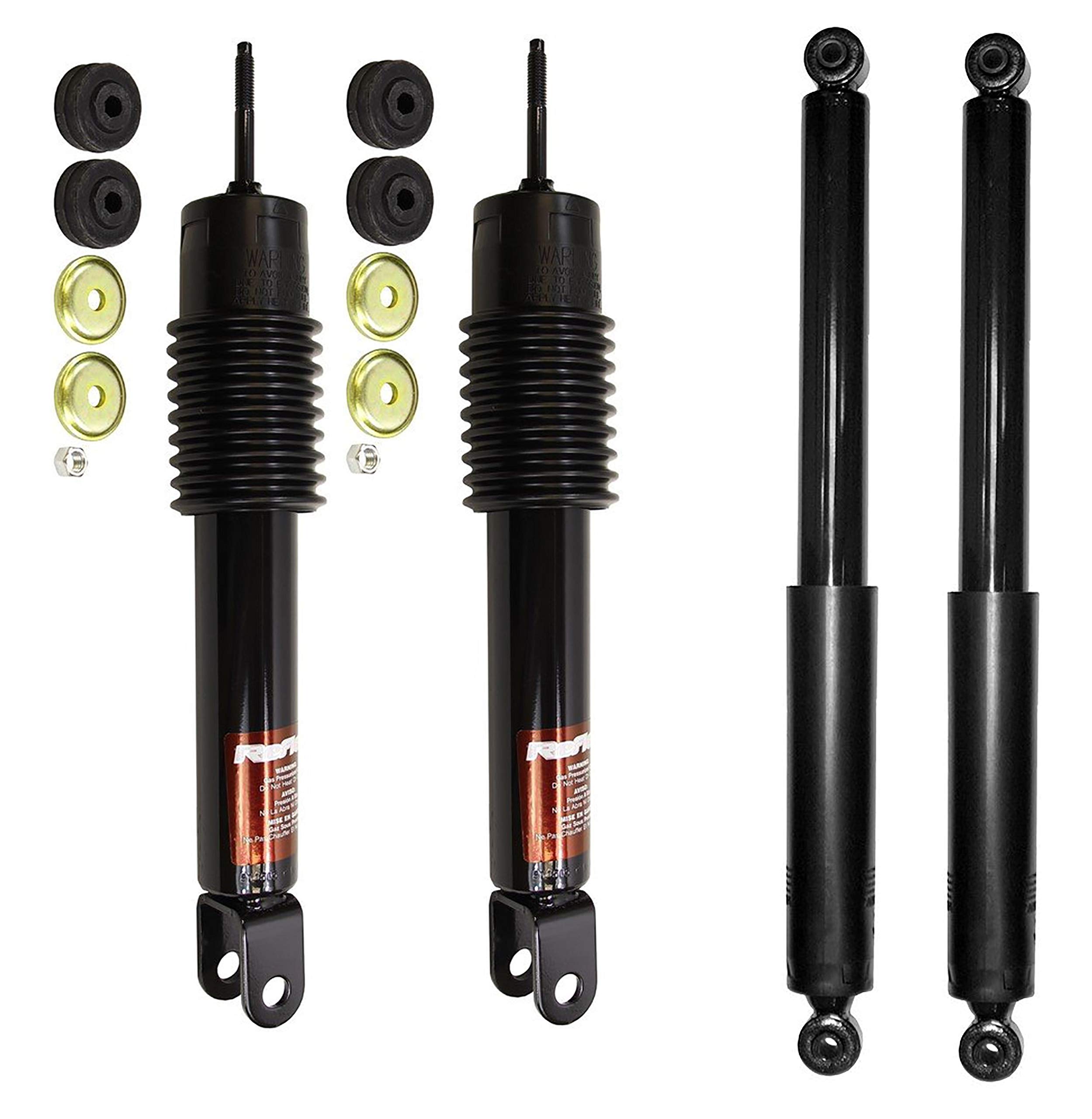 Monroe Shock Absorbers Kit Front & Rear for Chevy Tahoe 2005-2006 with Police Package - Smooth Ride & Enhanced Control for Off-Roading, Towing & Daily Driving