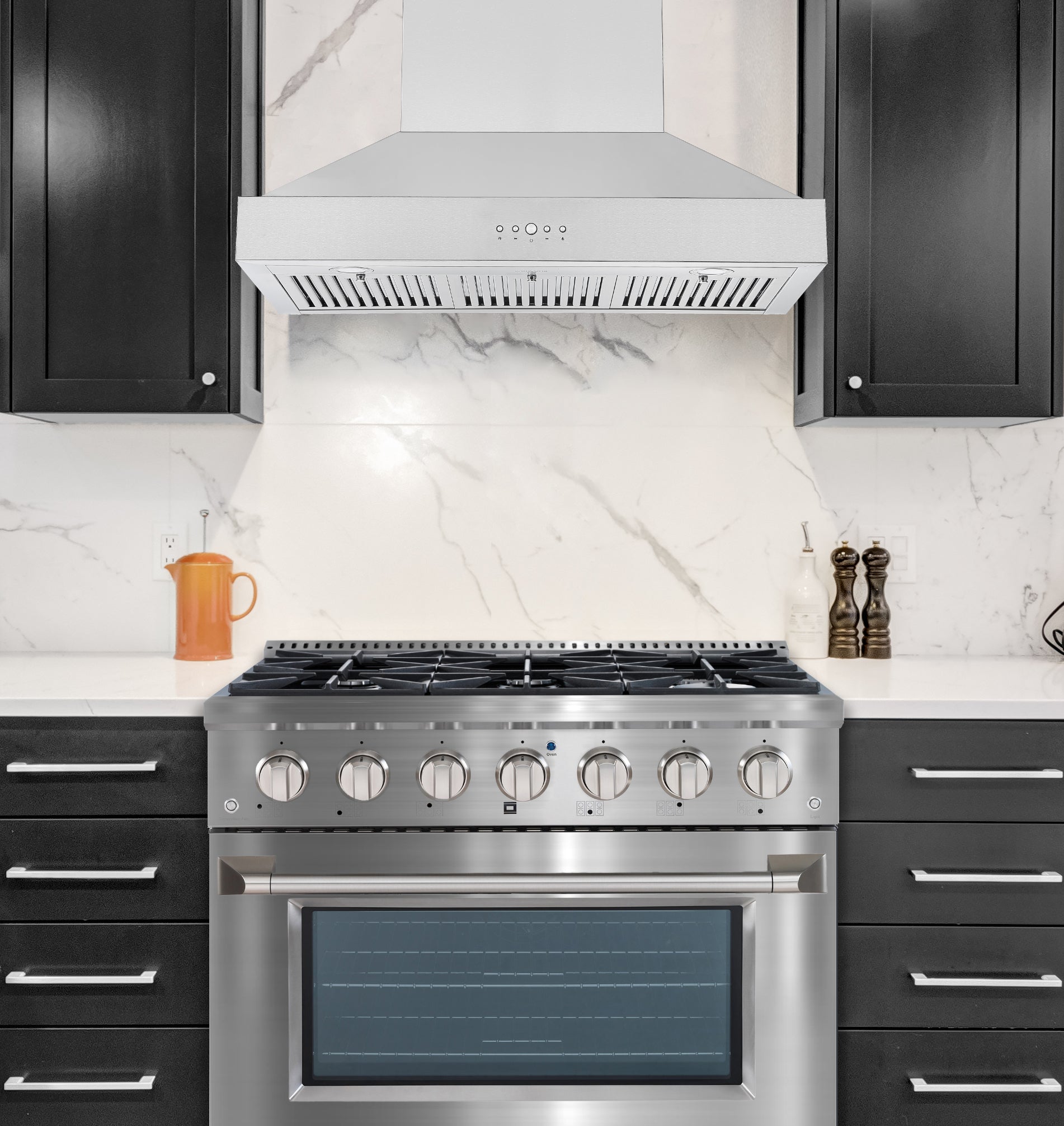 Ancona 2-Piece Kitchen Appliance Set - 36