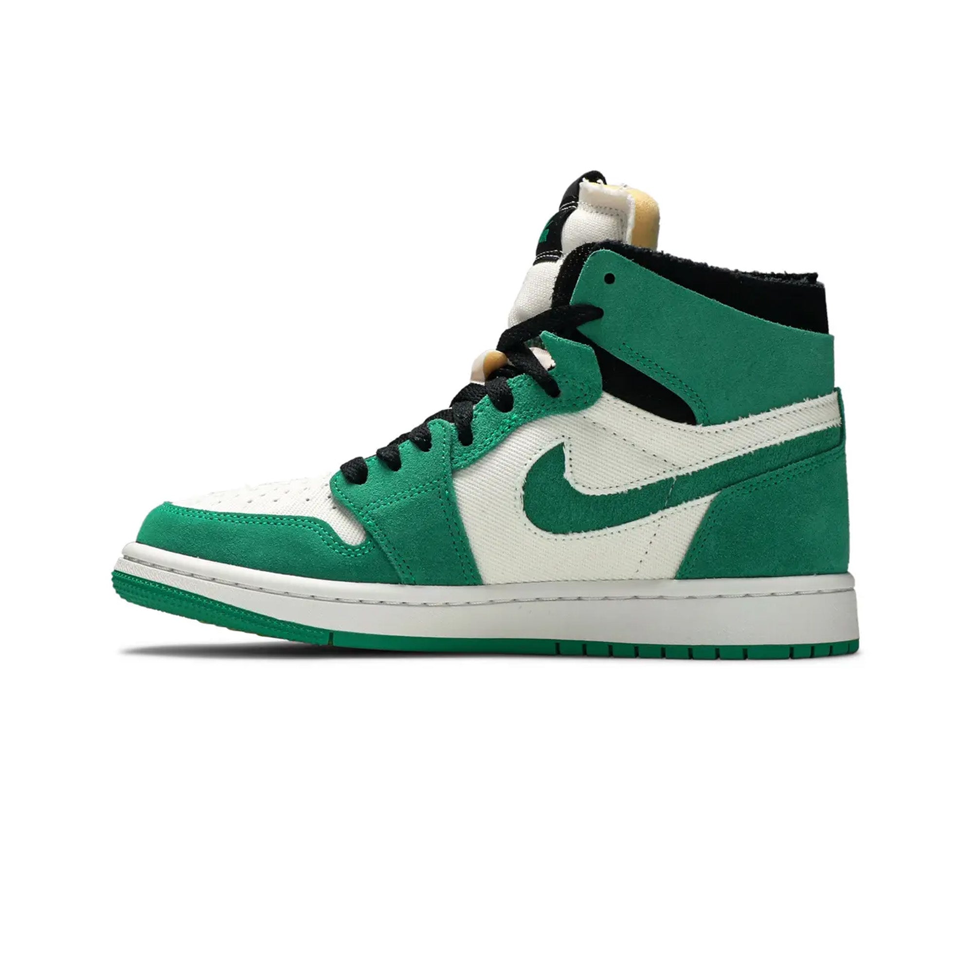 Air Jordan 1 High Zoom Air CMFT 'Stadium Green' Sneakers (2021) - Men's Basketball Shoes for Court Performance & Street Style