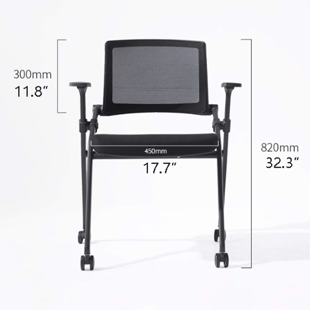 Ergonomic Mesh Office Chair - Adjustable Swivel Computer Chair with Lumbar Support for Home & Office Use, Breathable Backrest, Black - Perfect for Long Hours of Work or Gaming