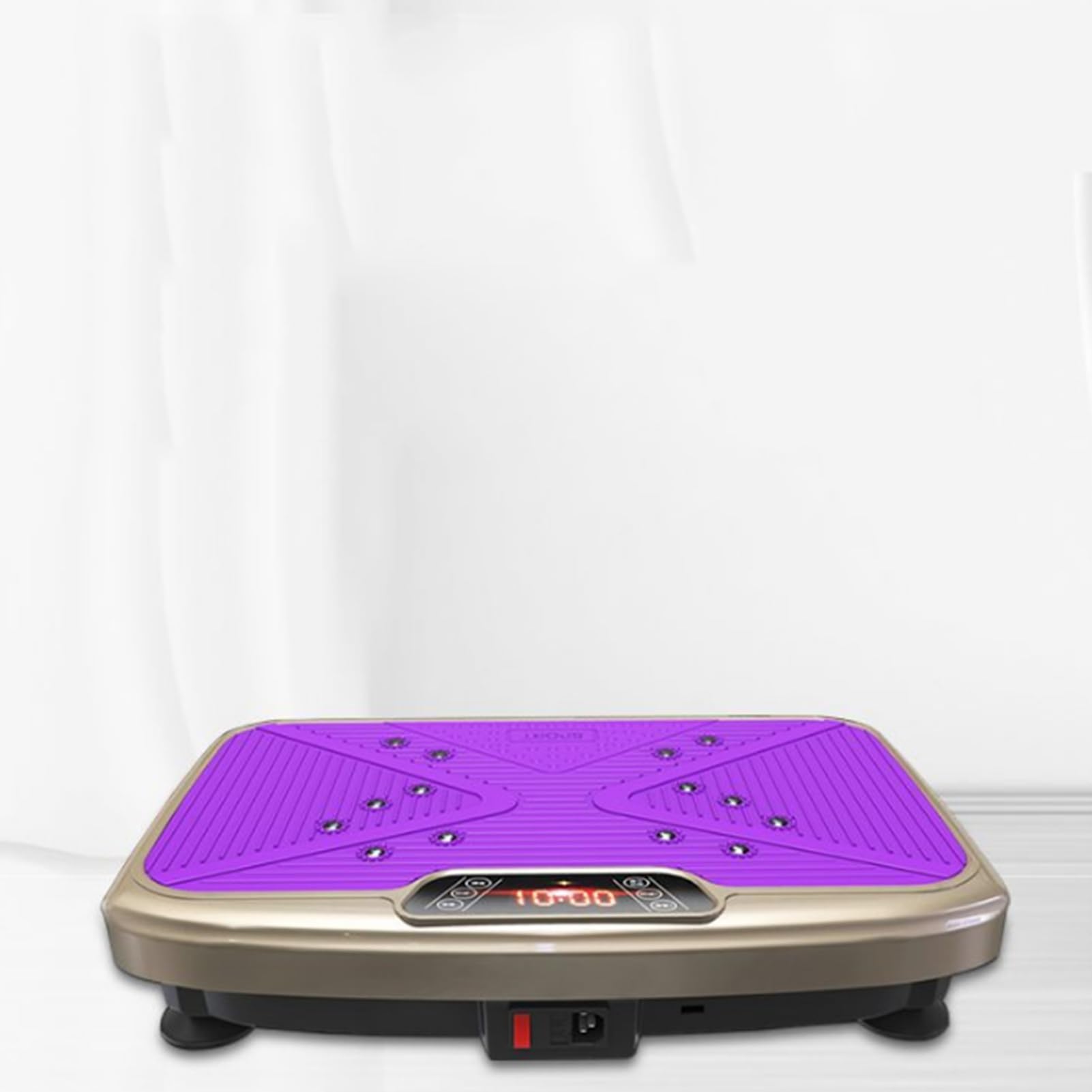4D Vibration Plate Exercise Machine with Powerful Motors & Resistance Bands - Full Body Workout Platform for Weight Loss, Home Gym Training | Ideal for Toning, Circulation & Recovery After Workouts