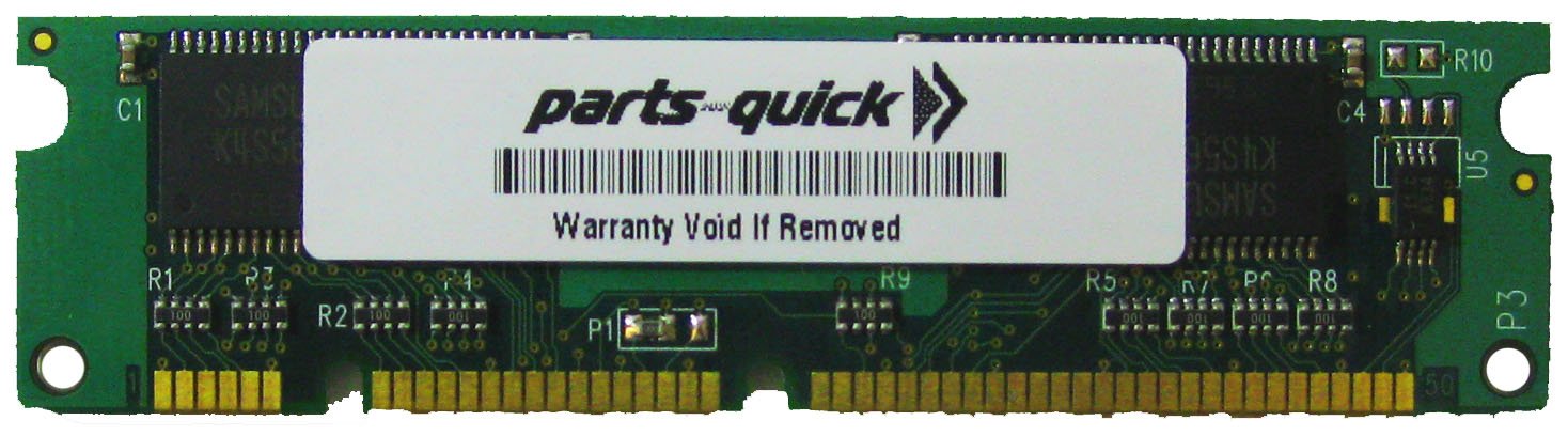 128MB 100-Pin SDRAM DIMM Memory Module Compatible with Dell Laser Printer 1700/1700n/1710/1710n - PARTS QUICK Brand - Upgrade Printer Performance for Office & Home Use