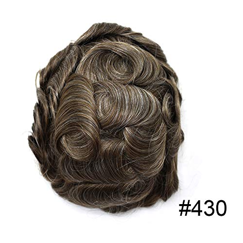 430# Medium Brown +30% Synthetic Grey