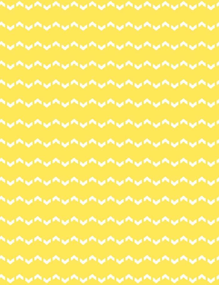Fes Zag Wallpaper by Wallshoppe - Daffodil Floral Design | Premium Peel & Stick Wallpaper for Bedroom, Living Room & Home Decor