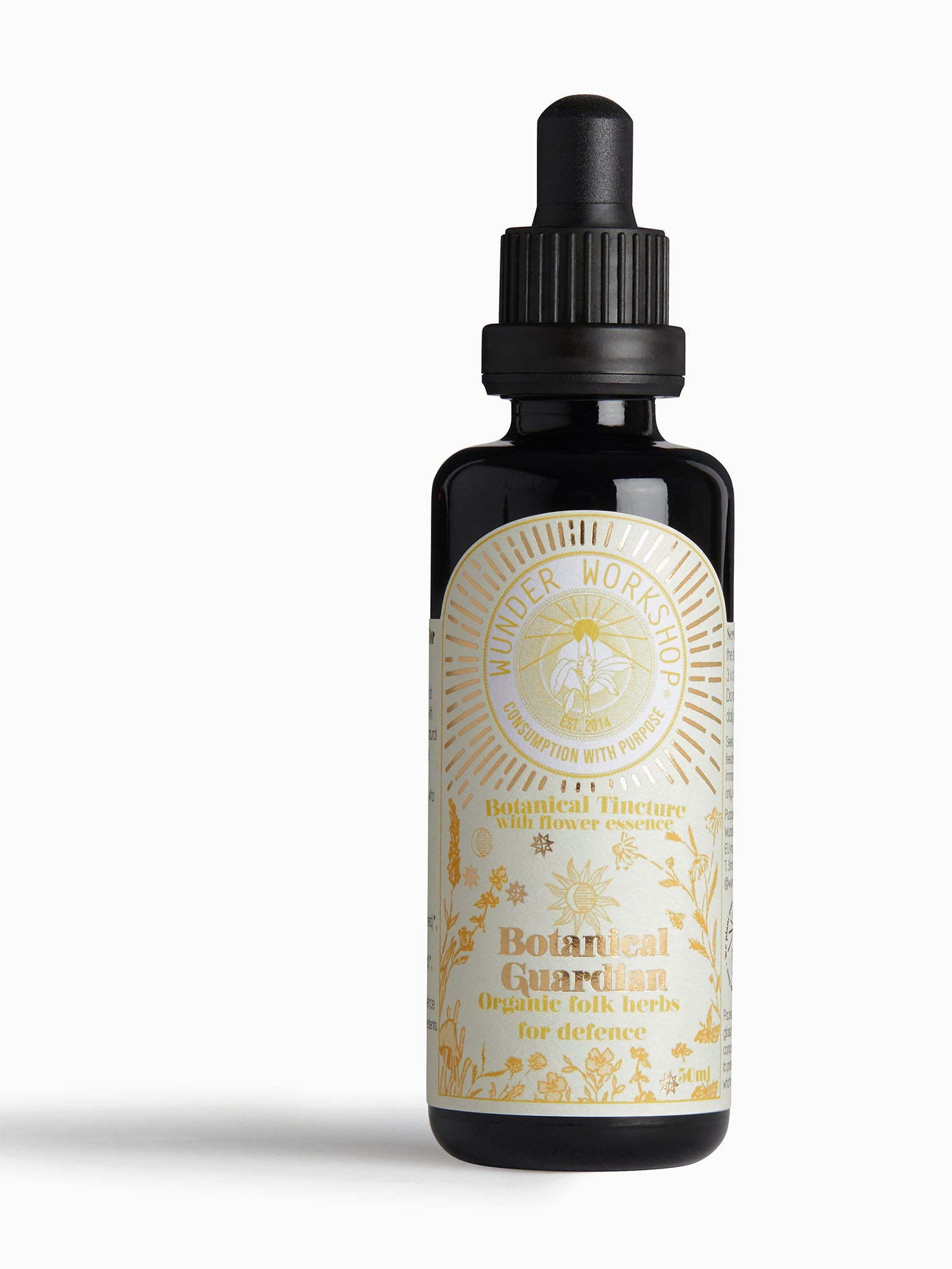 Wunder Workshop Botanical Guardian Tincture - Organic Herbal Supplement for Immune Support & Wellness - Perfect for Daily Health Routine & Natural Remedies