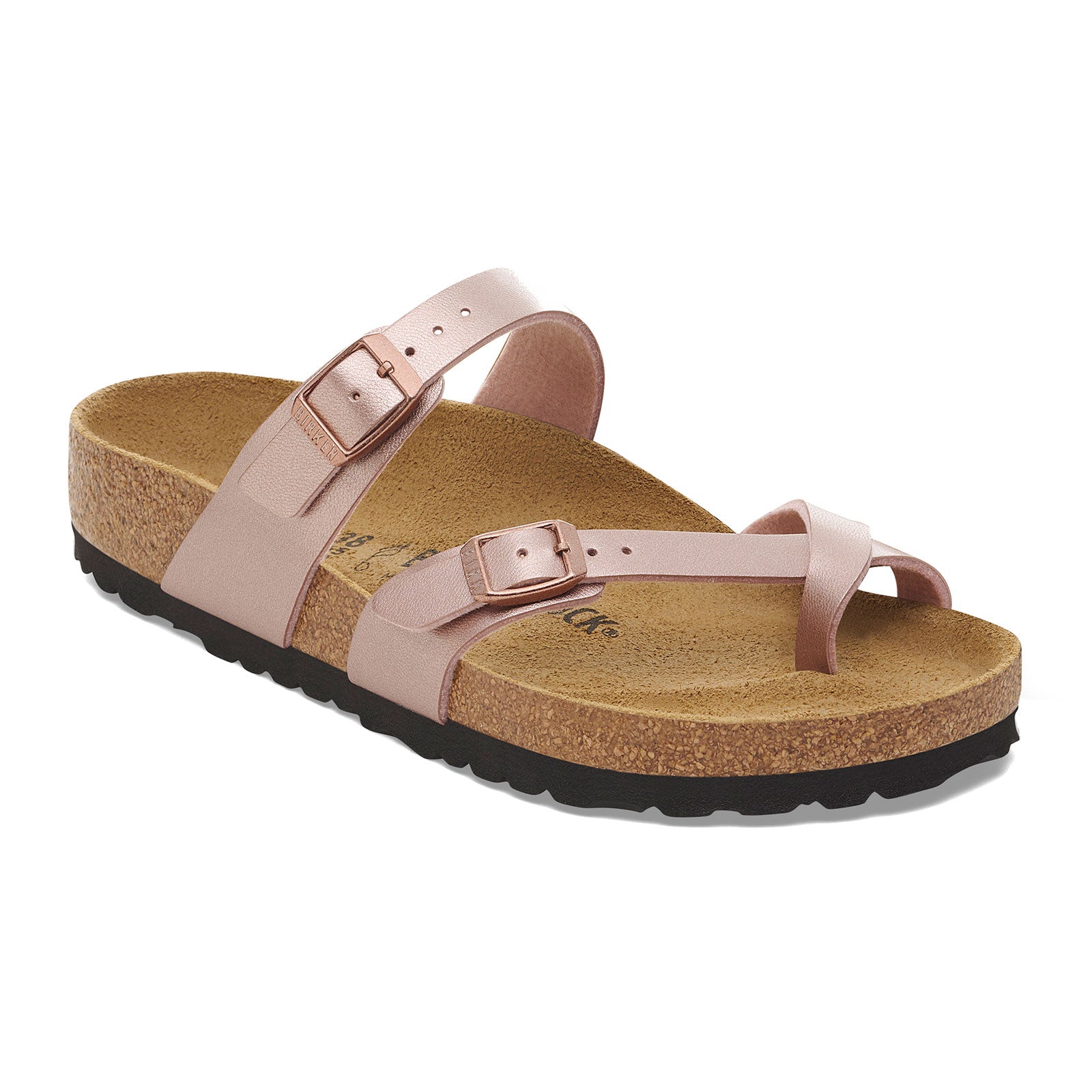 Birkenstock Mayari Women's Sandals - Metallic Copper Birko-Flor Strappy Comfort Footbed | Perfect for Casual Wear, Beach, Travel & Summer Outfits
