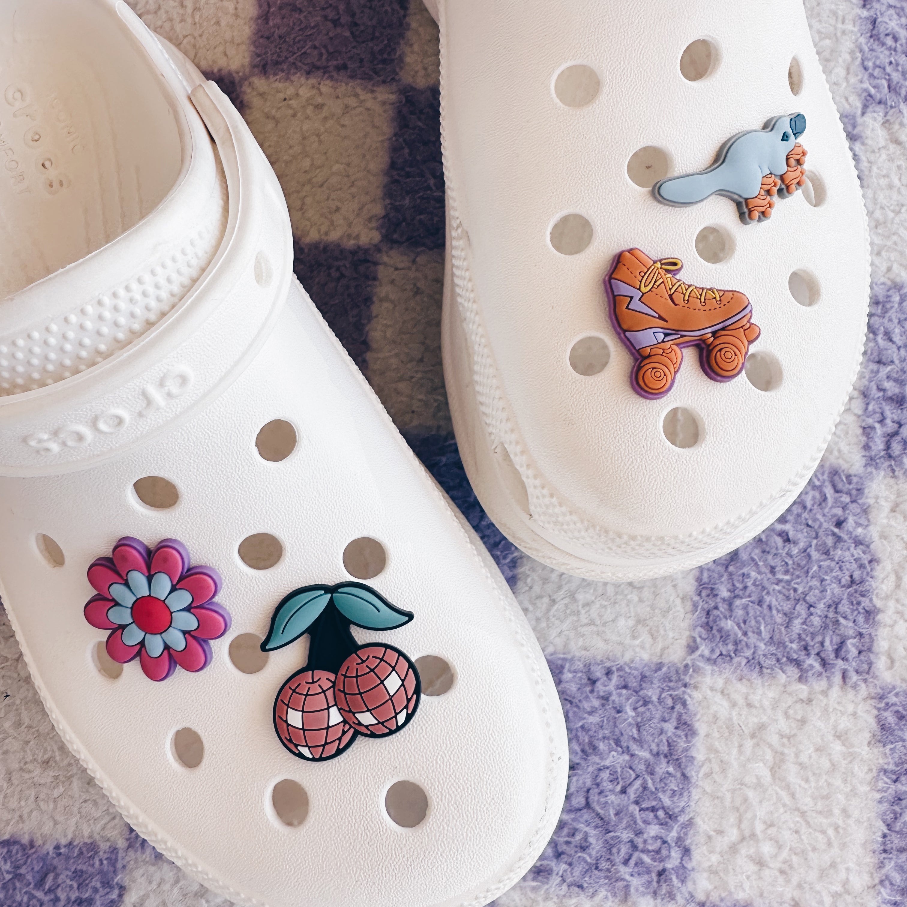RollerFit Croc Charms for Shoes - Fun & Stylish Jibbitz Shoe Accessories for Kids & Adults - Perfect for Crocs, Sandals & Sneakers - Great for Gifts, Parties & Everyday Fashion