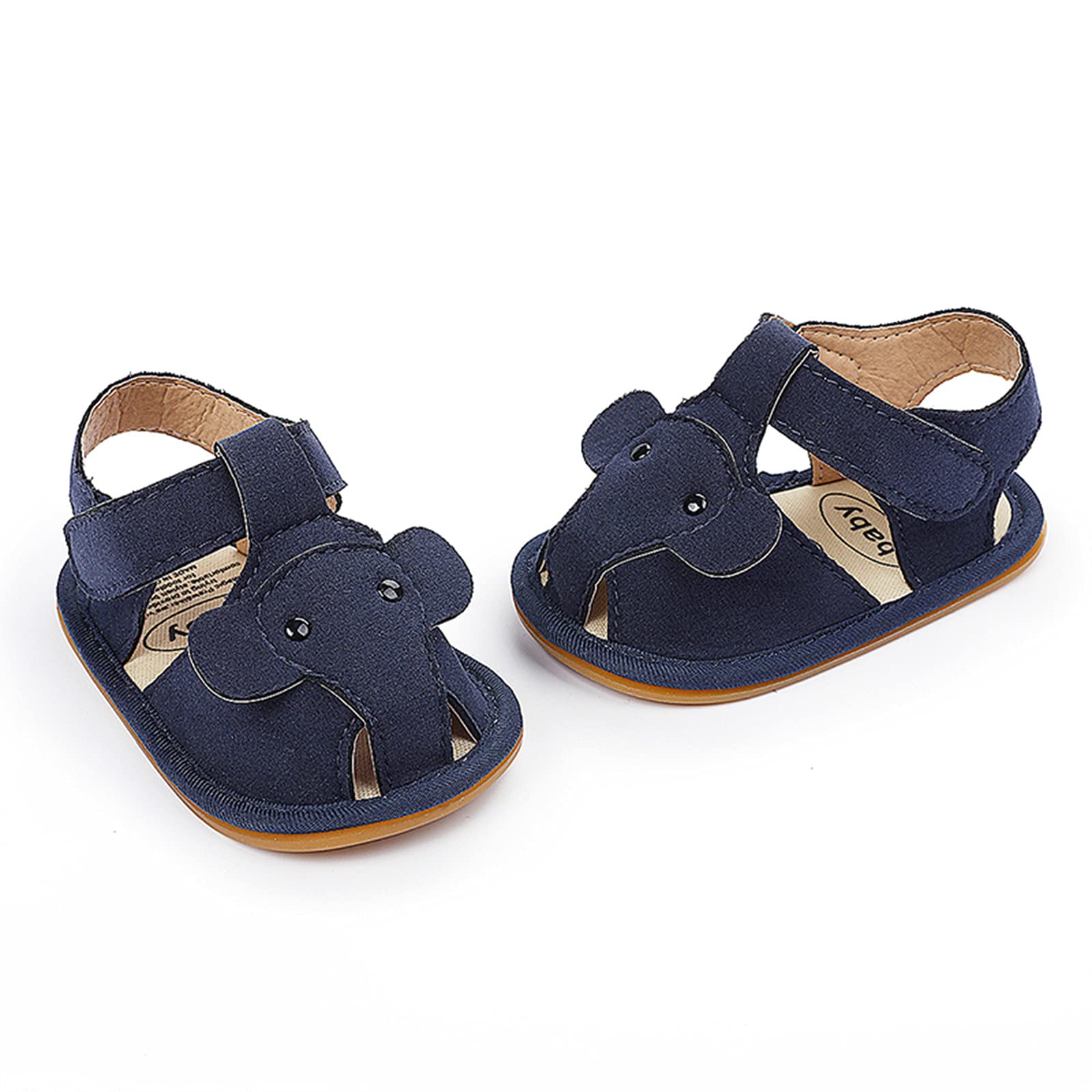 **Toddler Girls' Elephant Sandals - Soft Sole Beach Sandals for Baby Girls, Summer Prewalker Shoes for Comfortable Walking & Outdoor Play**    *(Perfect for Beach Trips, Park Walks, and Everyday Playtime!)*