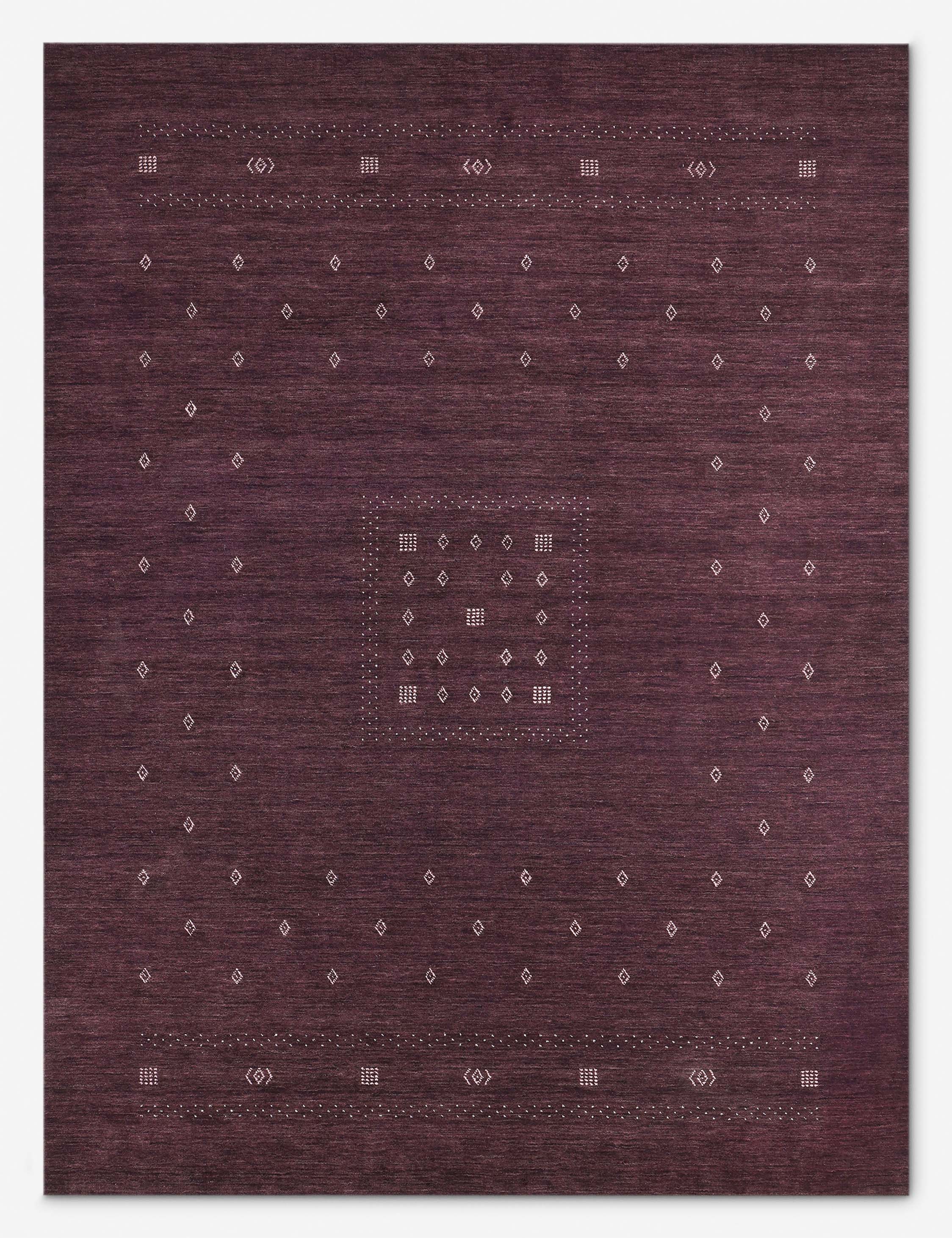 Handmade Cyrena Wool Rug - Soft & Durable Hand-Loomed Area Rug for Living Room, Bedroom, or Office Decor