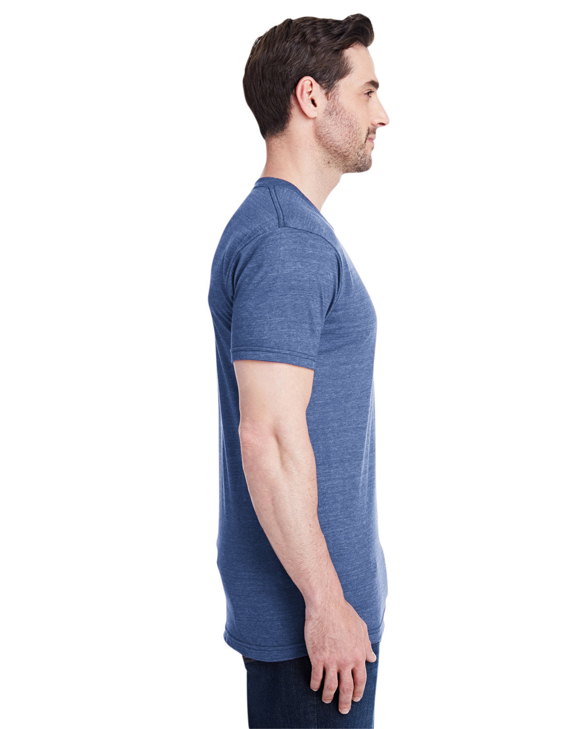 Bayside 5710 Unisex Triblend T-Shirt - Soft Comfortable Casual Tee for Men & Women | Perfect for Everyday Wear, Gym, and Outdoor Activities