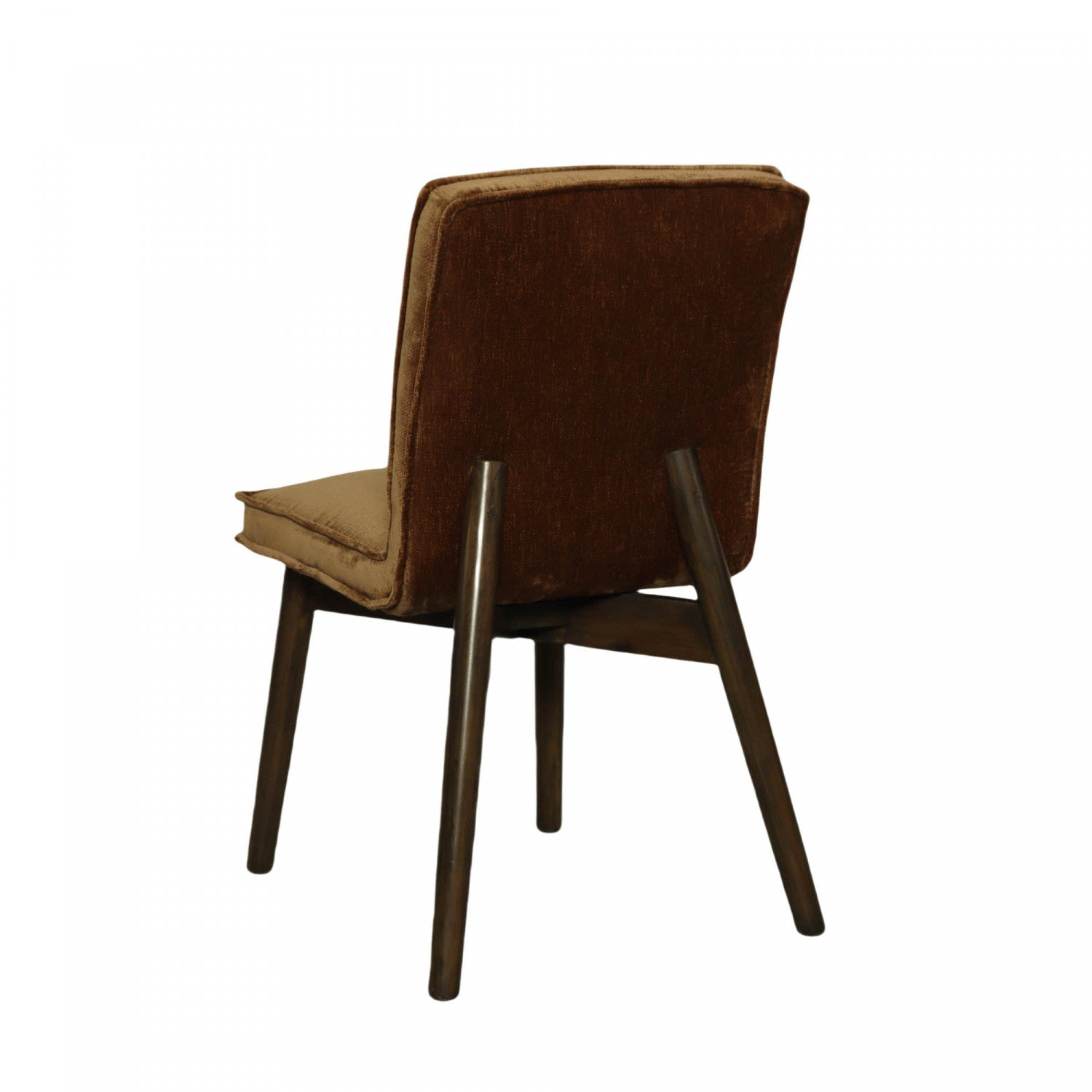 Brindel Dining Chair Set of 2 - Distressed Velvet Upholstery with Bronze Metal Legs - Perfect for Kitchen, Dining Room & Home Office Decor