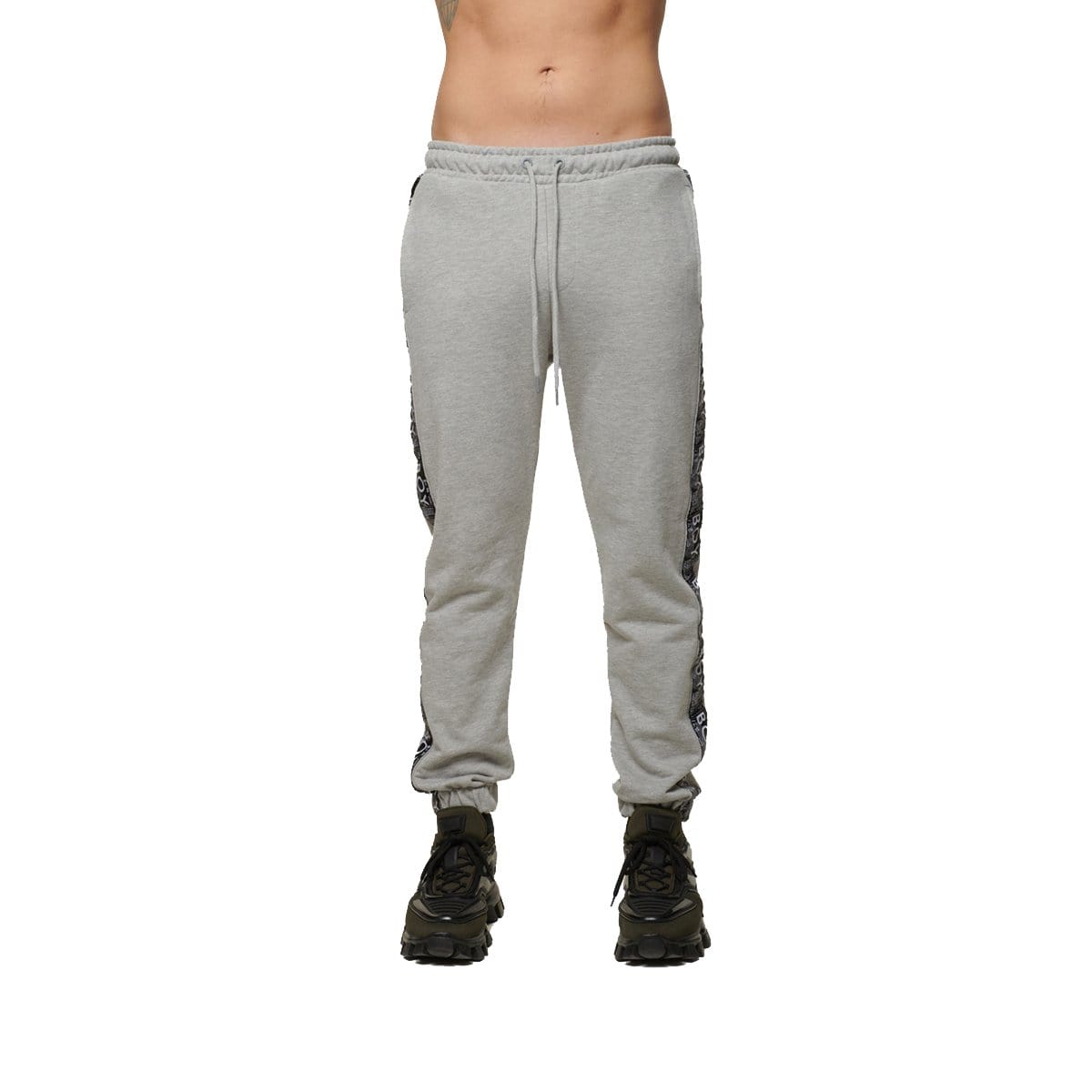 HAZE TAPE JOGGERS - Women's High Waist Athletic Running Pants with Side Pockets | Perfect for Yoga, Gym Workouts & Casual Wear