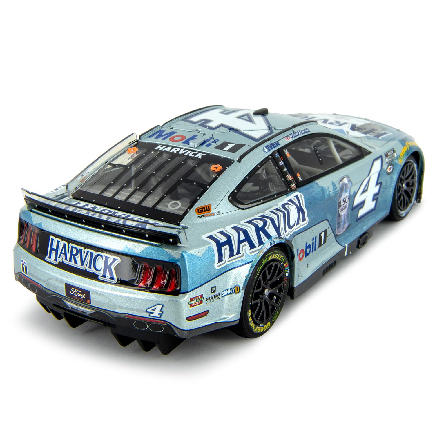 Kevin Harvick 2023 Phoenix Final Ride Raced Version Diecast Car 1:24 Scale - Limited Edition NASCAR Collectible for Display & Racing Enthusiasts