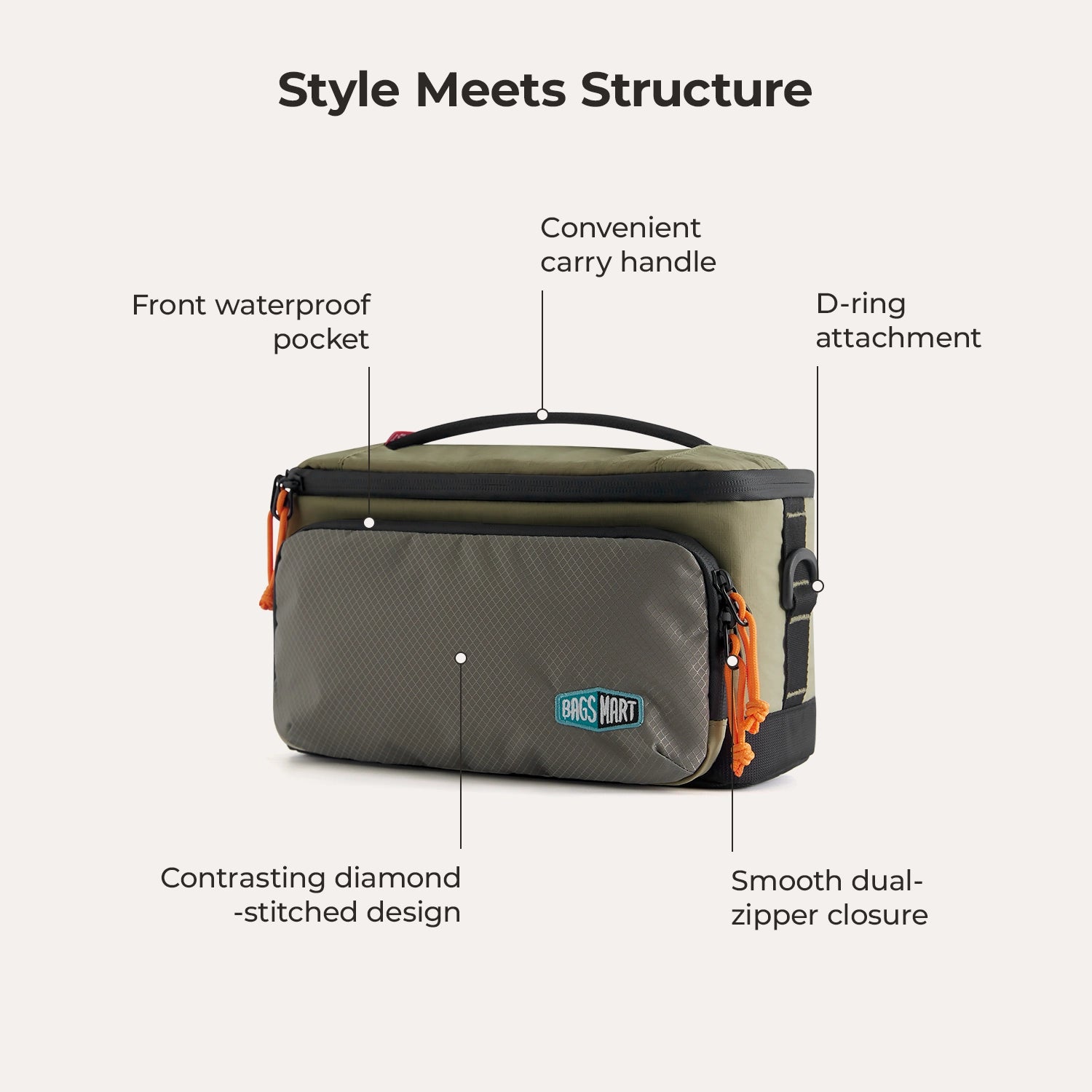 Blast 4.5L Hanging Toiletry Bag for Travel - Waterproof Cosmetic Organizer with Multiple Pockets for Bathroom Essentials | Perfect for Camping, Gym & Business Trips
