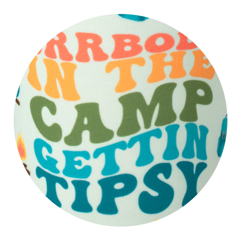 Errbody In The Camp Mega Mug Pouch - Large Insulated Cup Holder for Camping, Hiking & Outdoor Adventures | Perfect for Travel Mugs & Water Bottles
