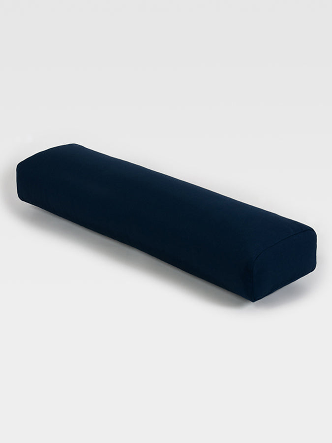 Organic Buckwheat Meditation Bolster Cushion for Yoga & Pranayama - Supportive Zafu Pillow for Home Studio, Zen Meditation & Relaxation - Perfect for Yoga Practice, Stress Relief & Mindfulness Training