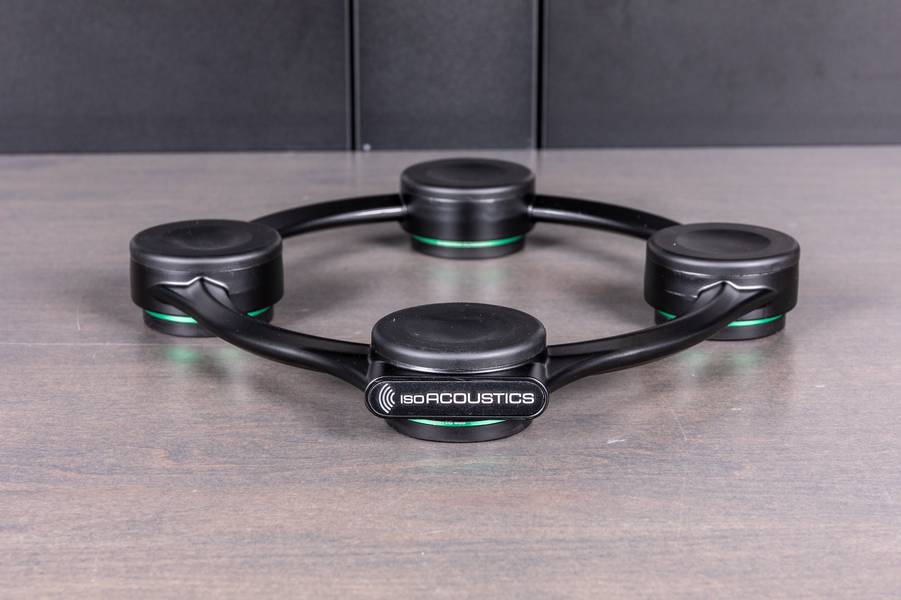 IsoAcoustics Aperta Series Subwoofer Stand - Premium Isolation Platform for Home Theater & Studio Audio Systems - Perfect for Bass Management & Vibration Control
